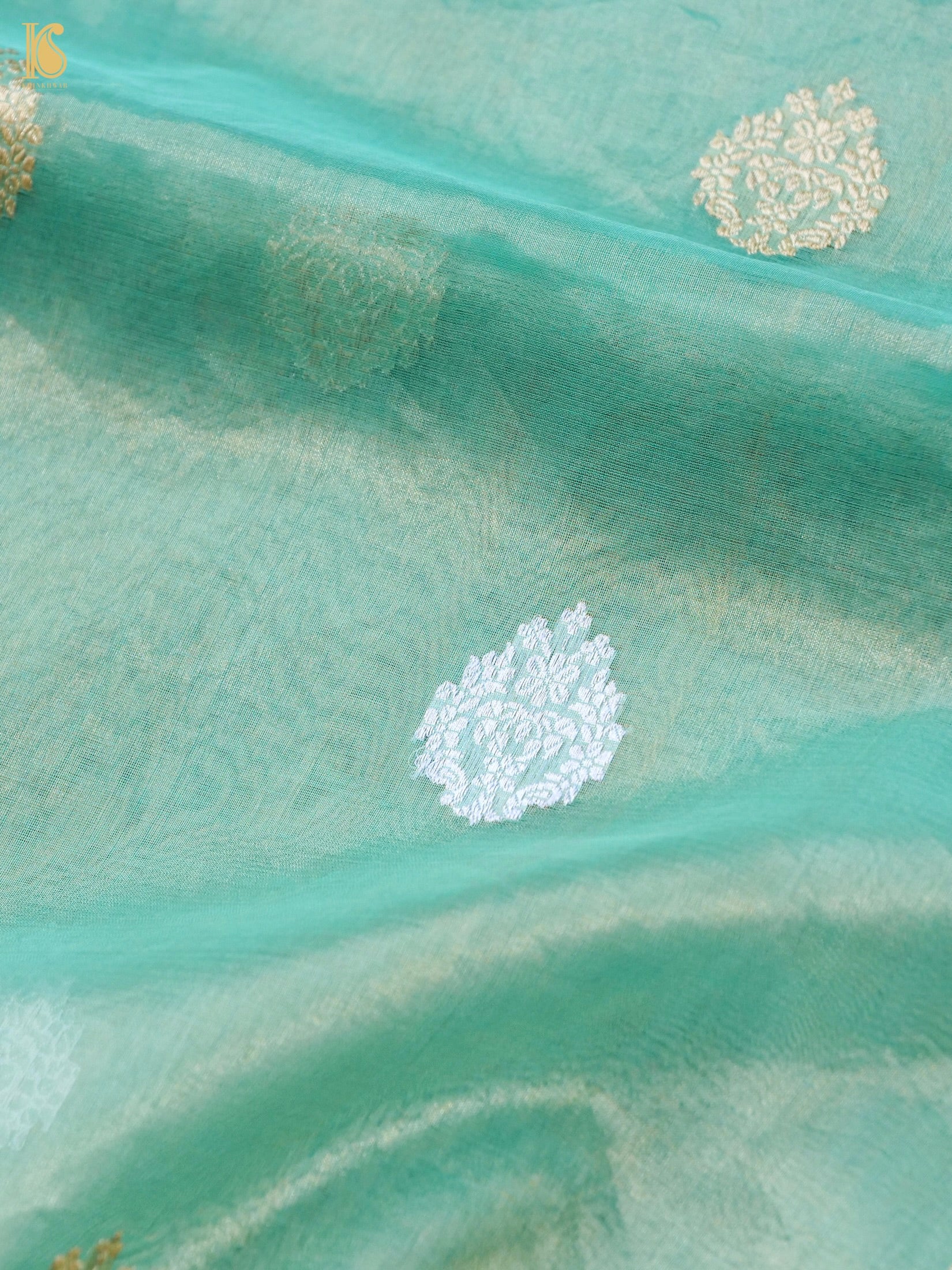 Handloom Banarasi Pure Silk Tissue Kadwa Saree