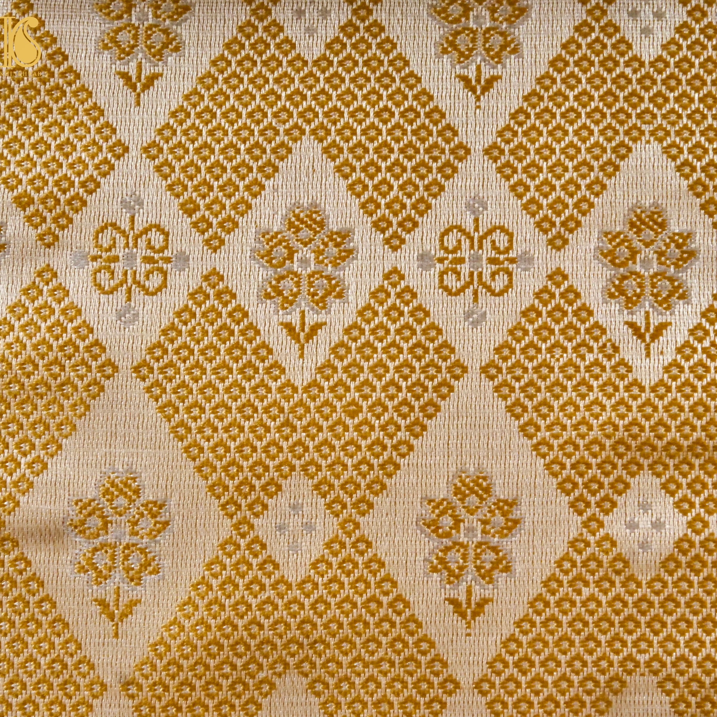 Banarasi Semi Silk Fabric