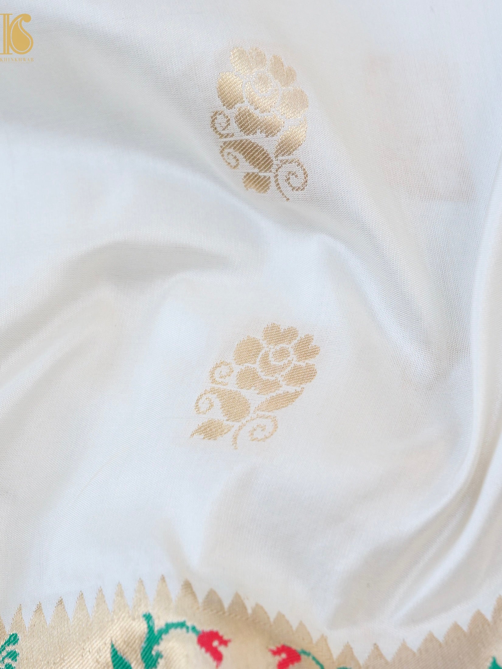Handloom Banarasi Pure Katan Silk Kadwa Saree