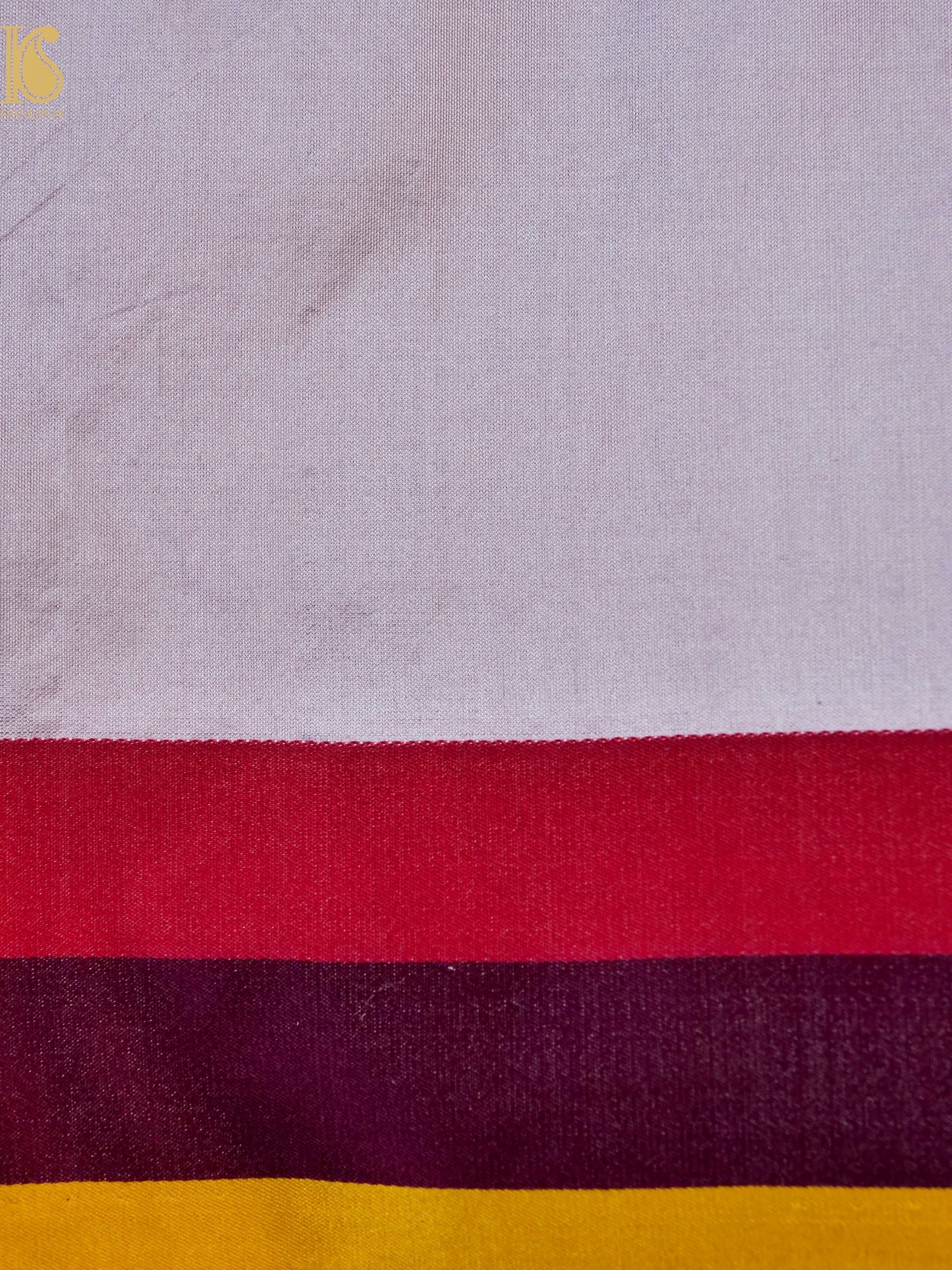 Handwoven Pure Mashru Silk Kadwa Banarasi Saree