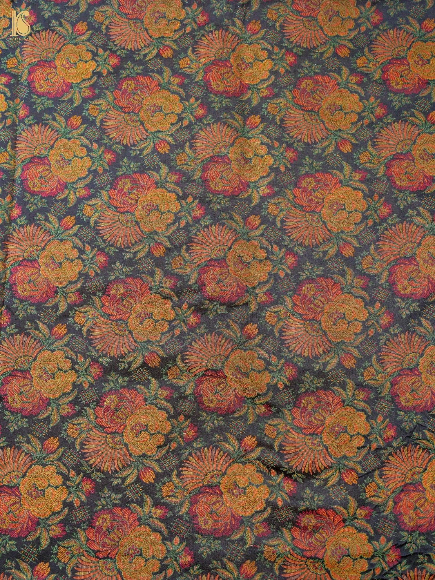 Handloom Banarasi Juhi Tanchoi Silk Fabric