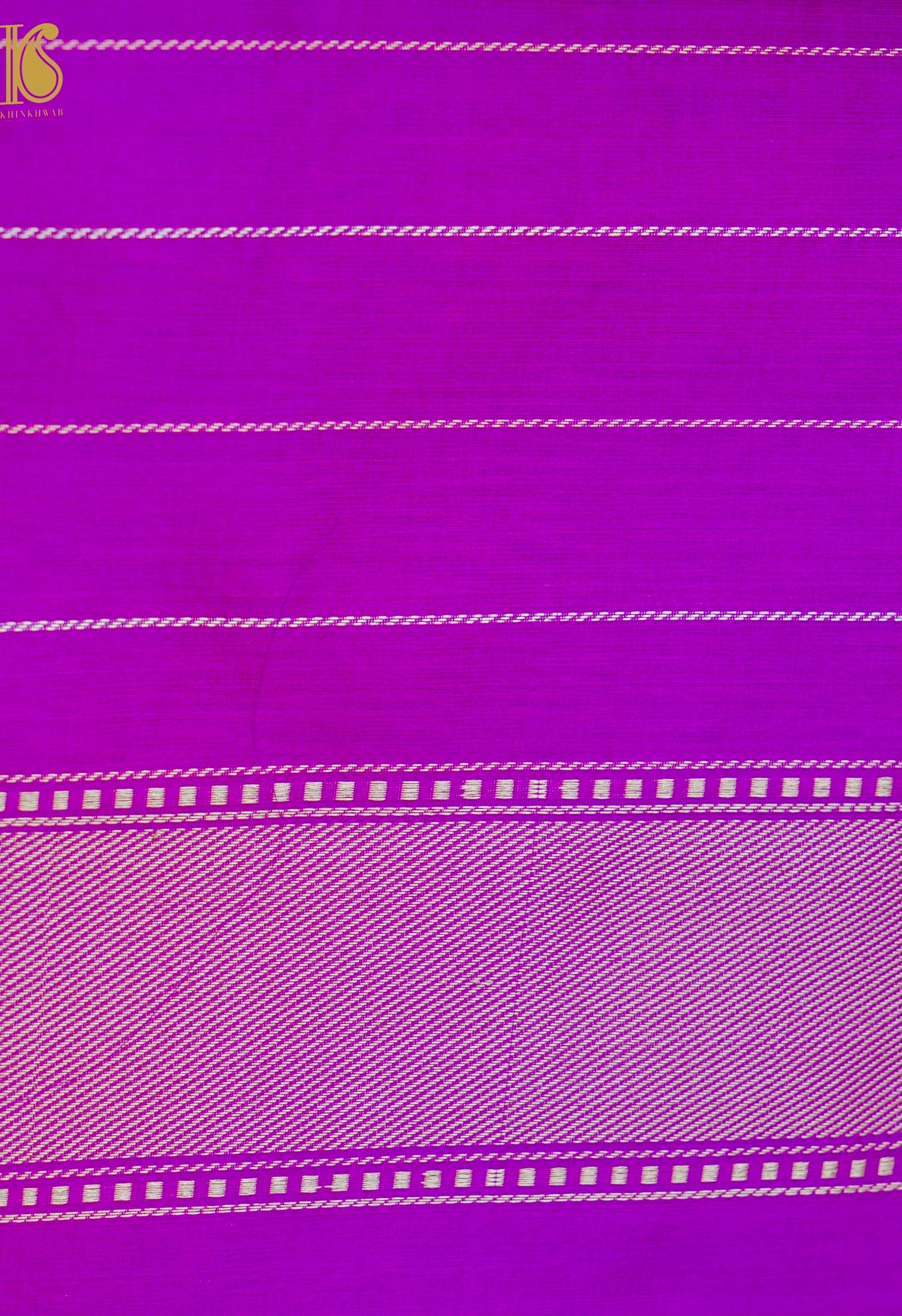 Pure Banarasi Kora by Tissue Saree with Silk Tilfi Border