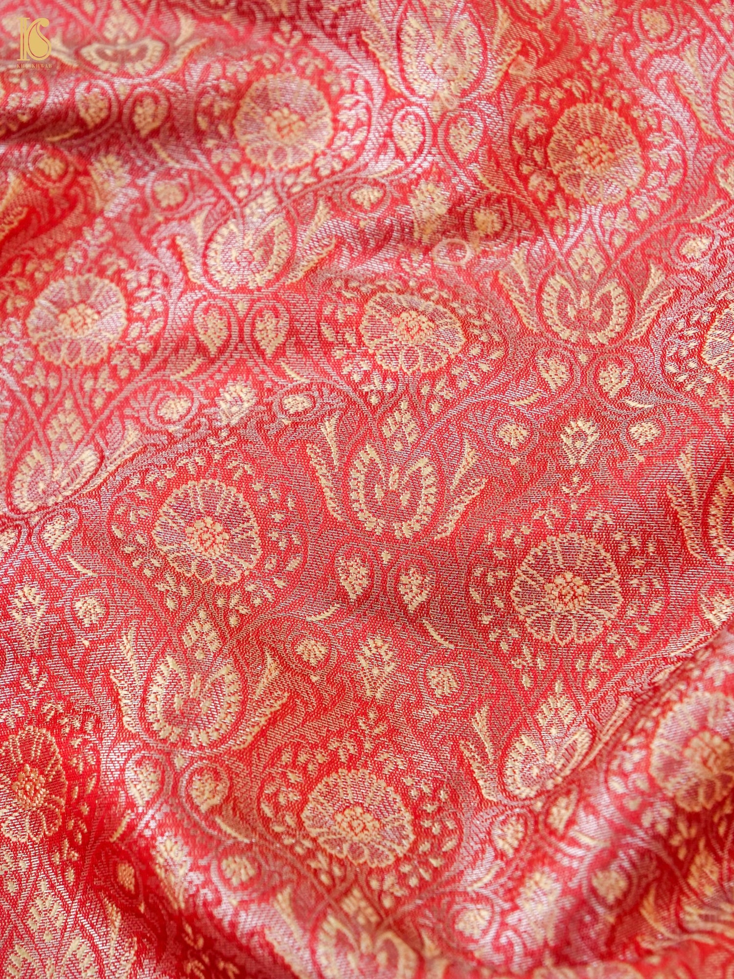 Banarasi Semi Silk Brocade Fabric