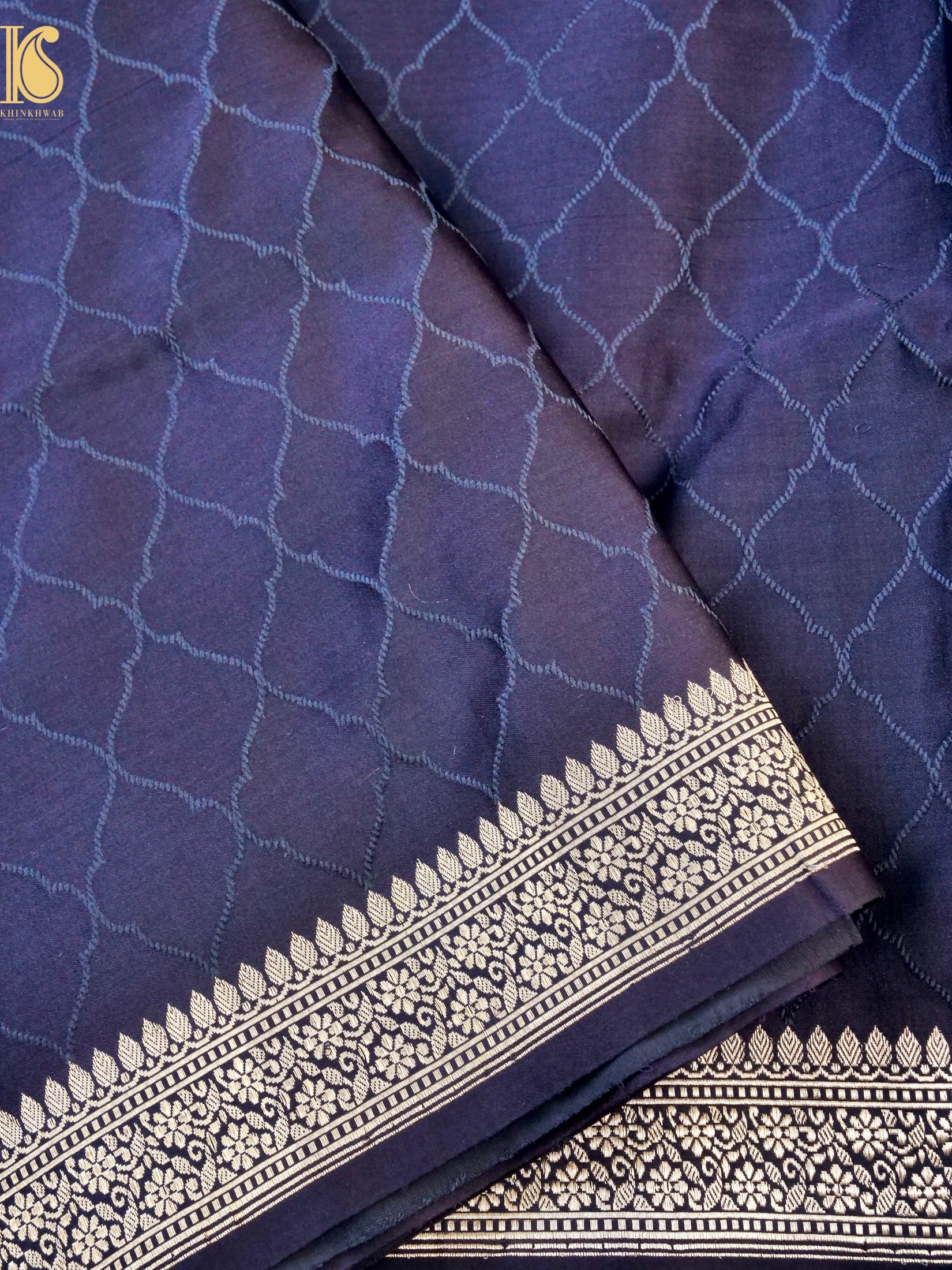 Handwoven Pure Mashru Satin Silk Tanchoi Banarasi Saree