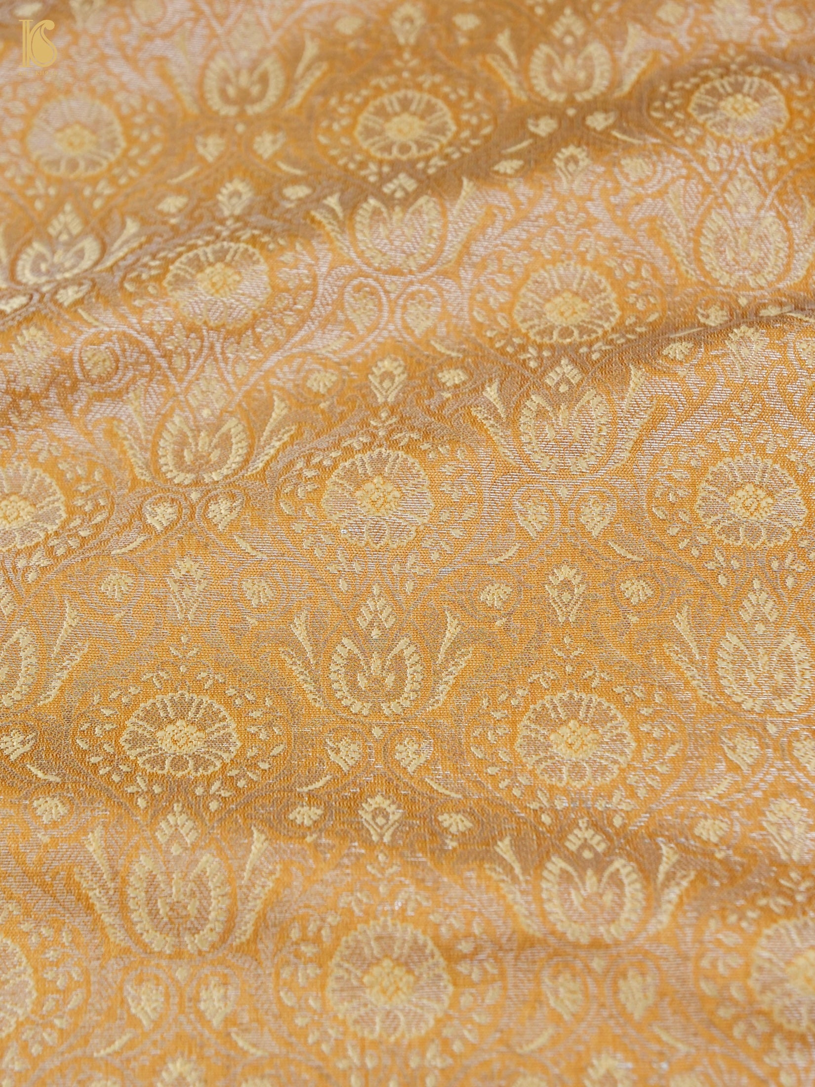 Banarasi Semi Silk Brocade Fabric
