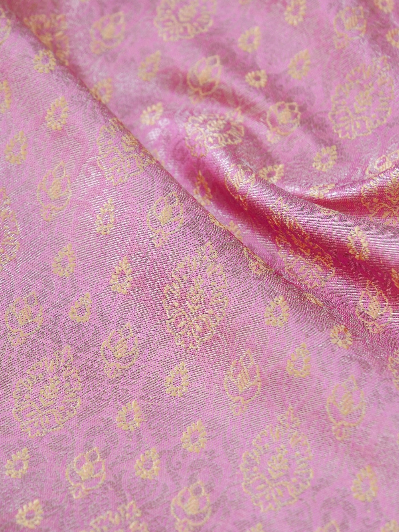 Banarasi Semi Silk Brocade Fabric