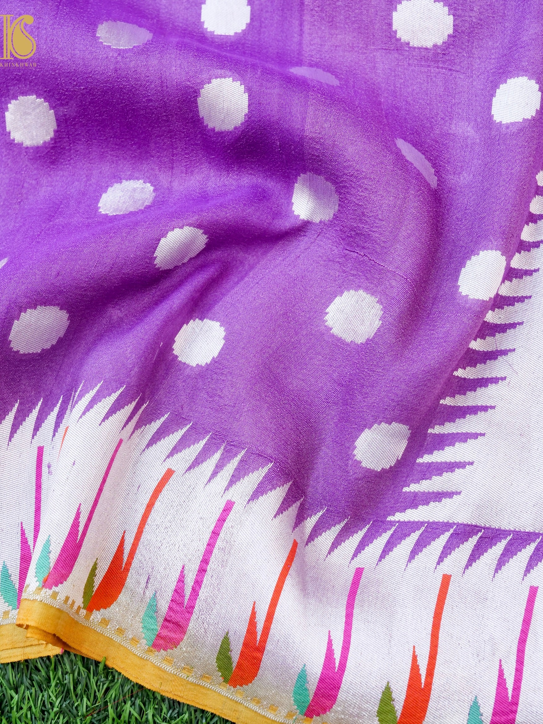 Banarasi Tussar Silk Muniya Saree