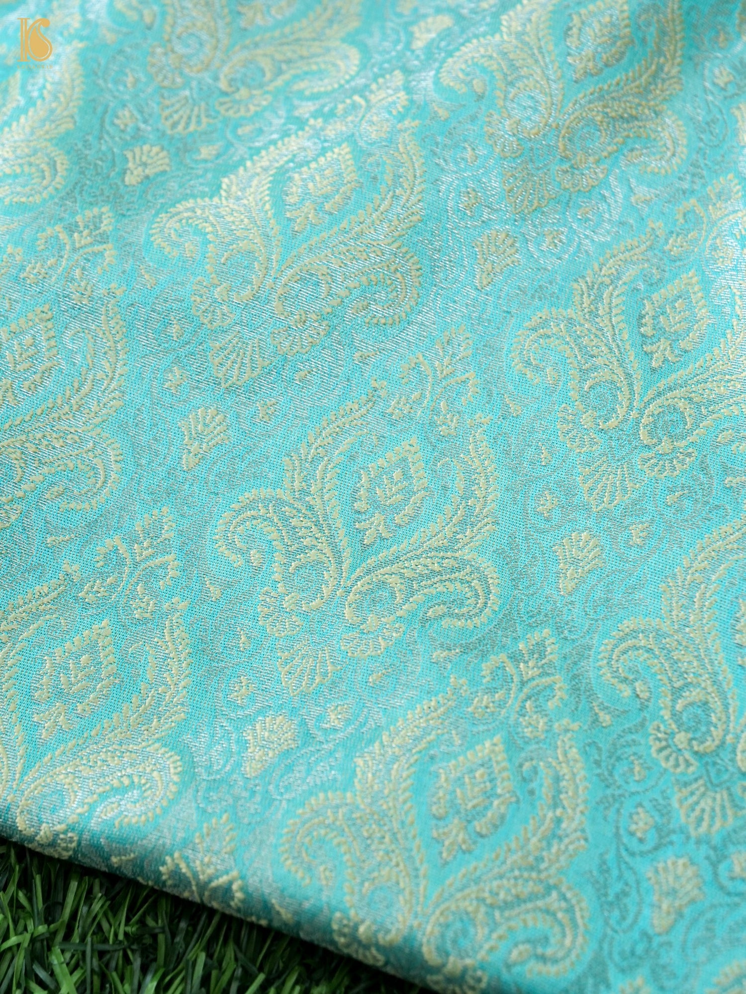 Banarasi Semi Silk Brocade Fabric