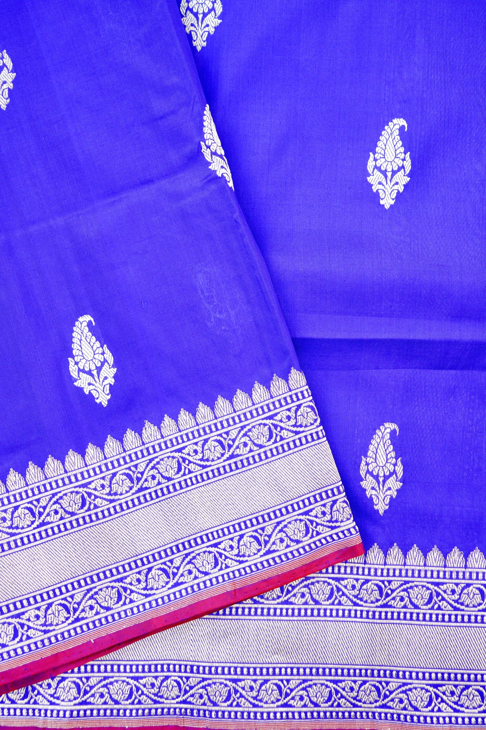 Handloom Banarasi Pure Katan Silk Kadwa Saree