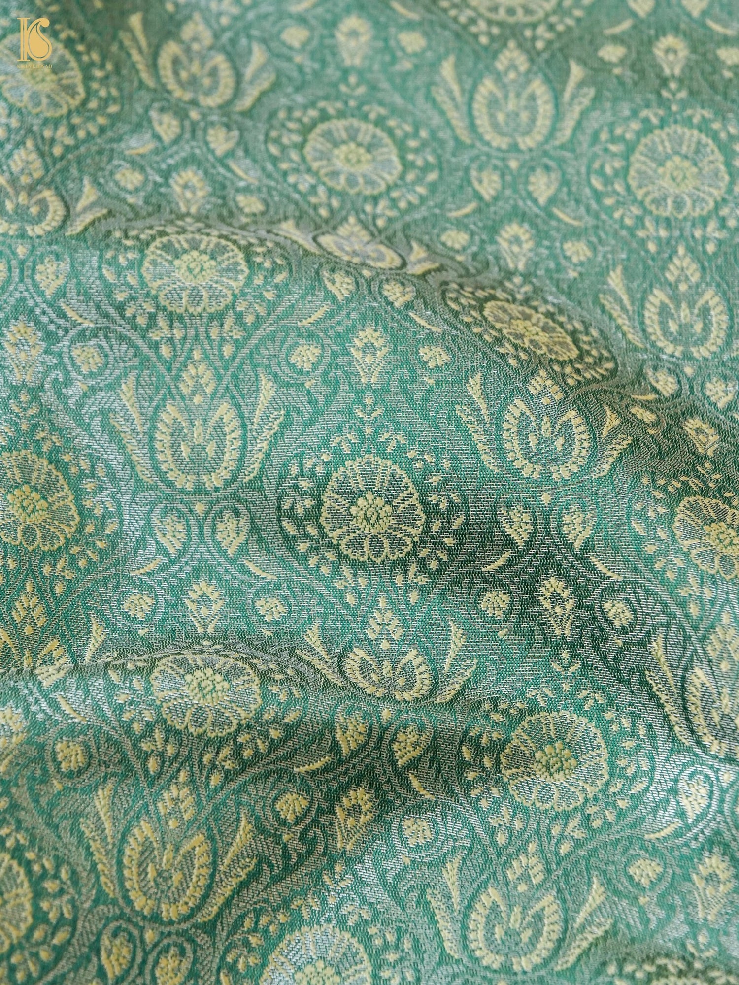 Banarasi Semi Silk Brocade Fabric