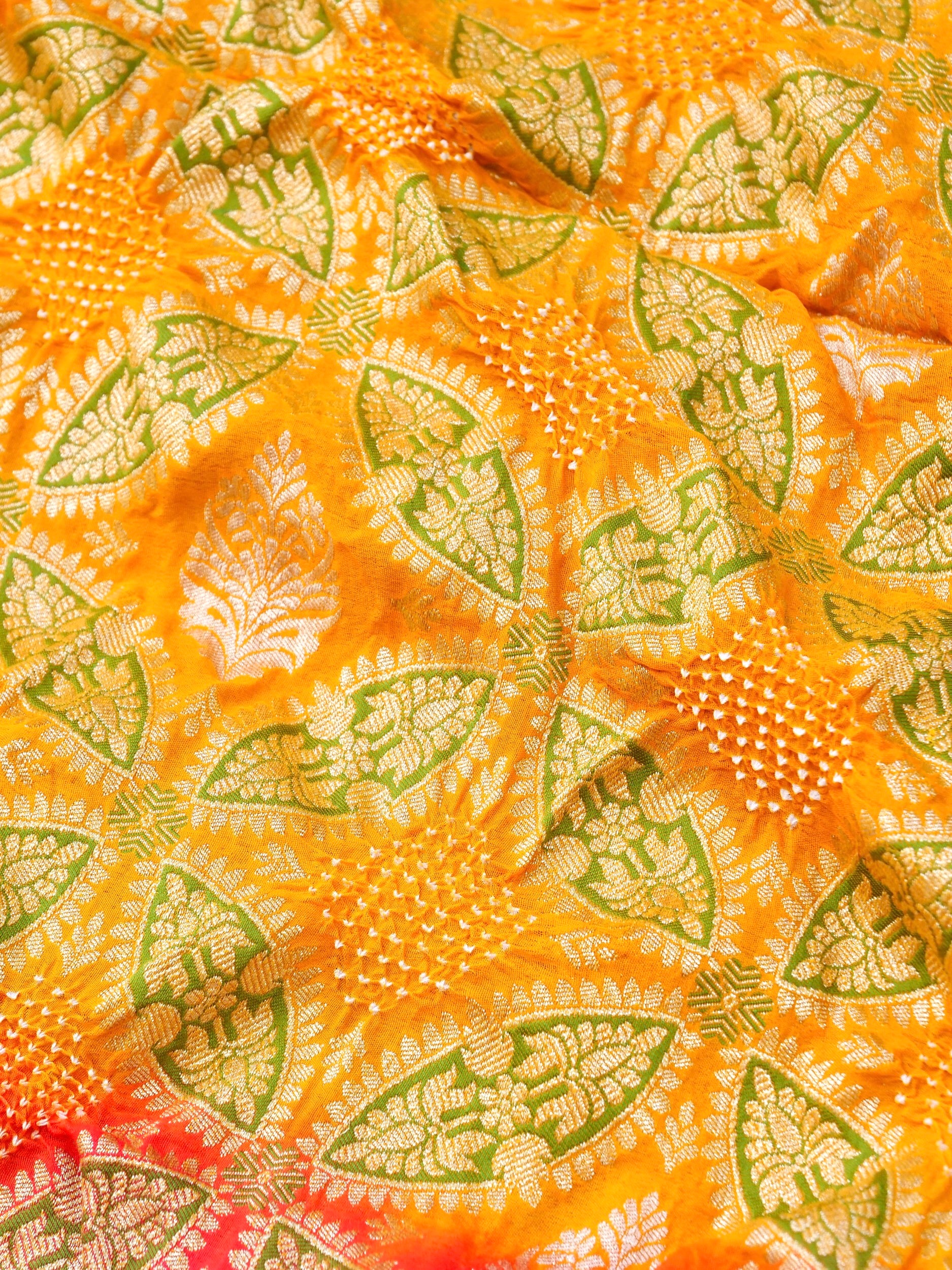 Georgette Banarasi Bandhani Dupatta
