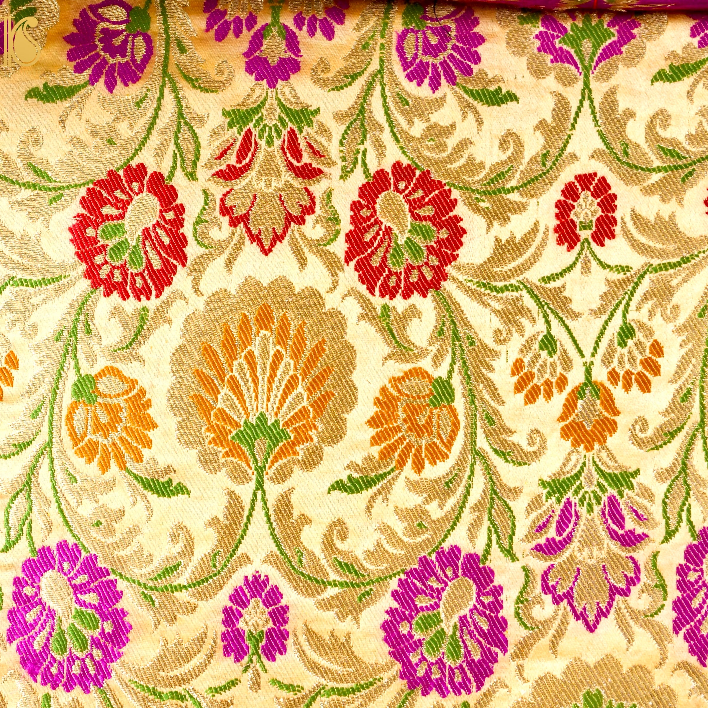 Kinkhab / Kimkhab Taranga Brocade Banarasi Fabric