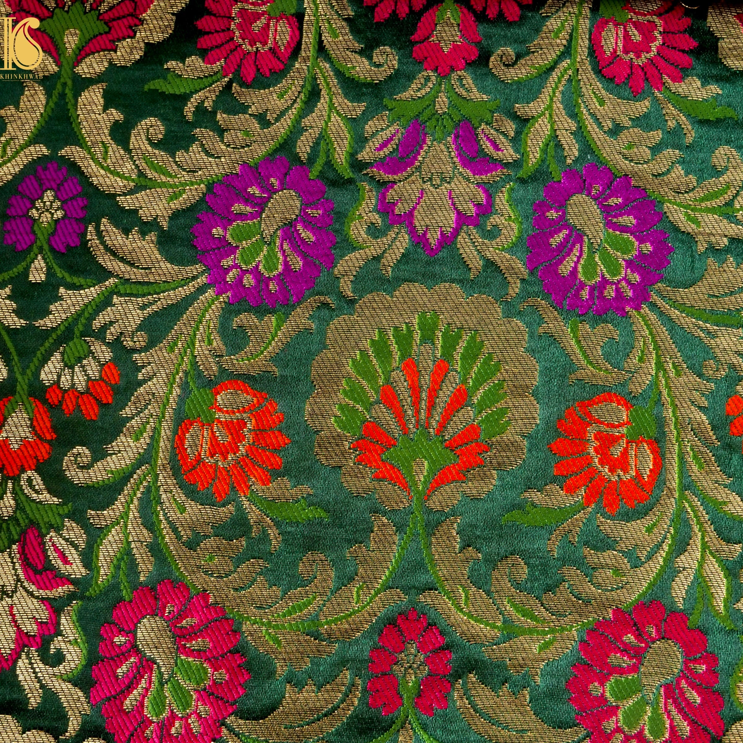 Kinkhab / Kimkhab Taranga Brocade Banarasi Fabric