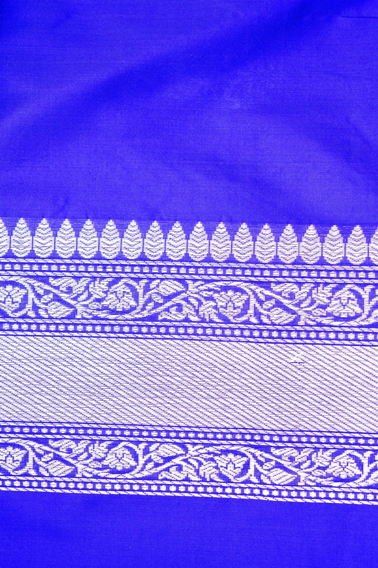 Handloom Banarasi Pure Katan Silk Kadwa Saree
