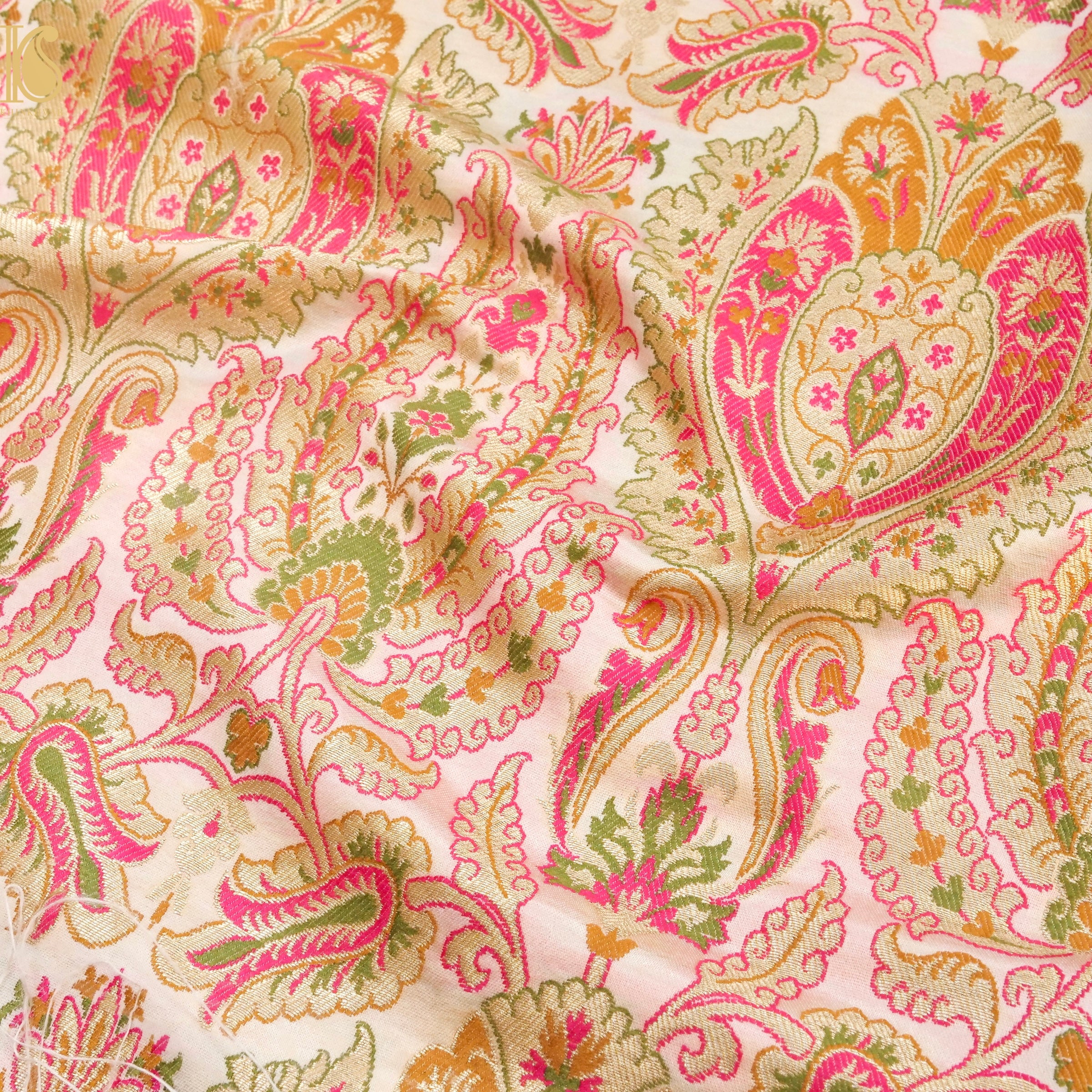 Kinkhab / Kimkhab Vasundhara Brocade Banarasi Fabric
