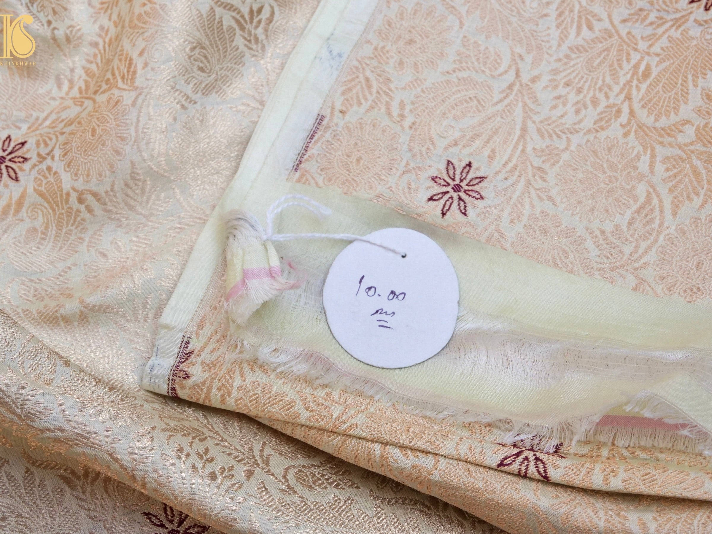 Handloom Pure Brocade Banarasi Fabric