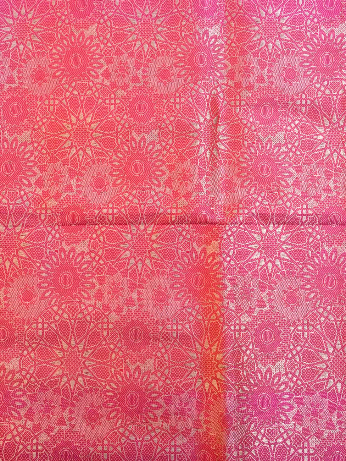 Handloom Pure Brocade Banarasi Fabric
