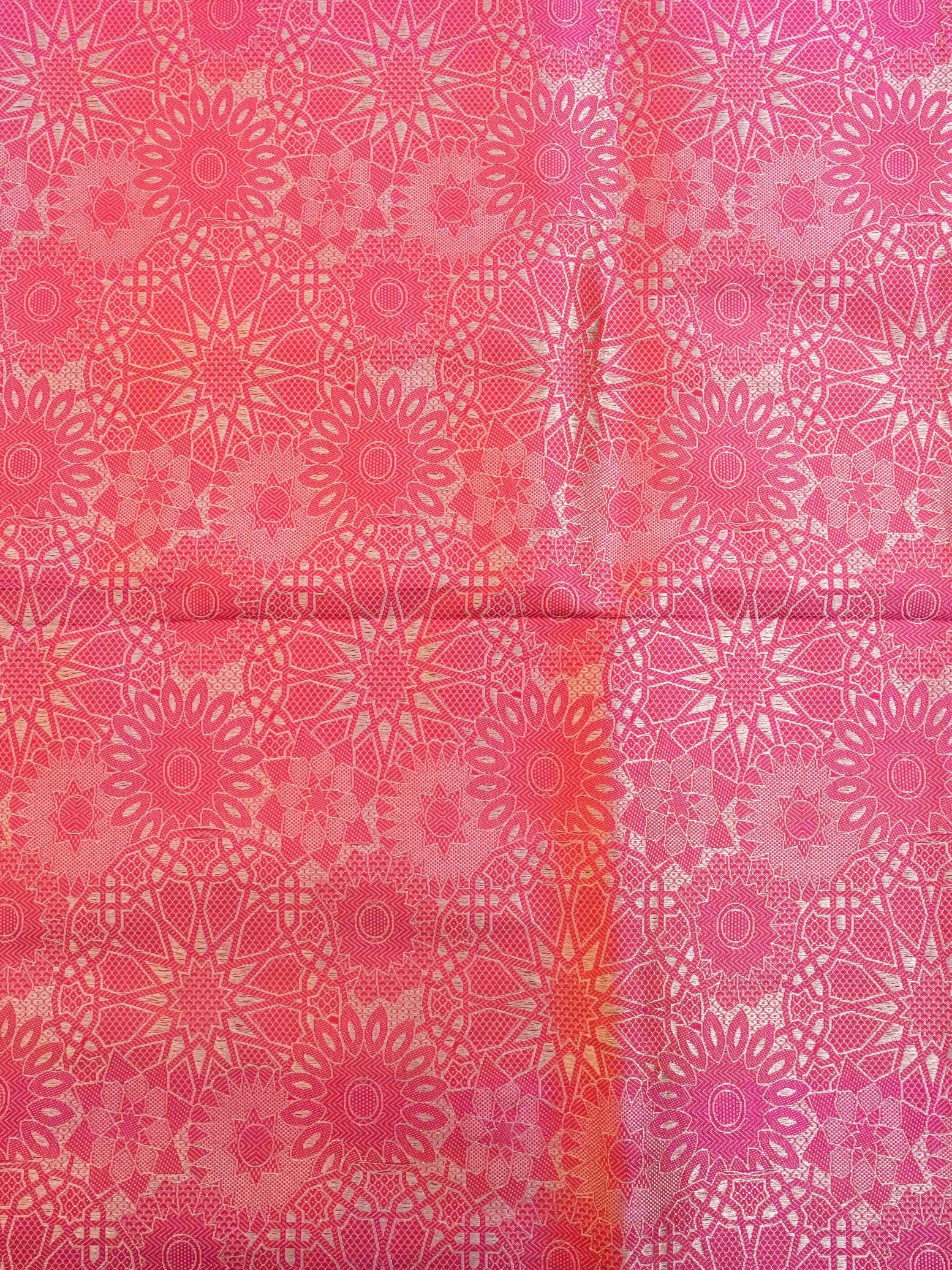 Handloom Pure Brocade Banarasi Fabric