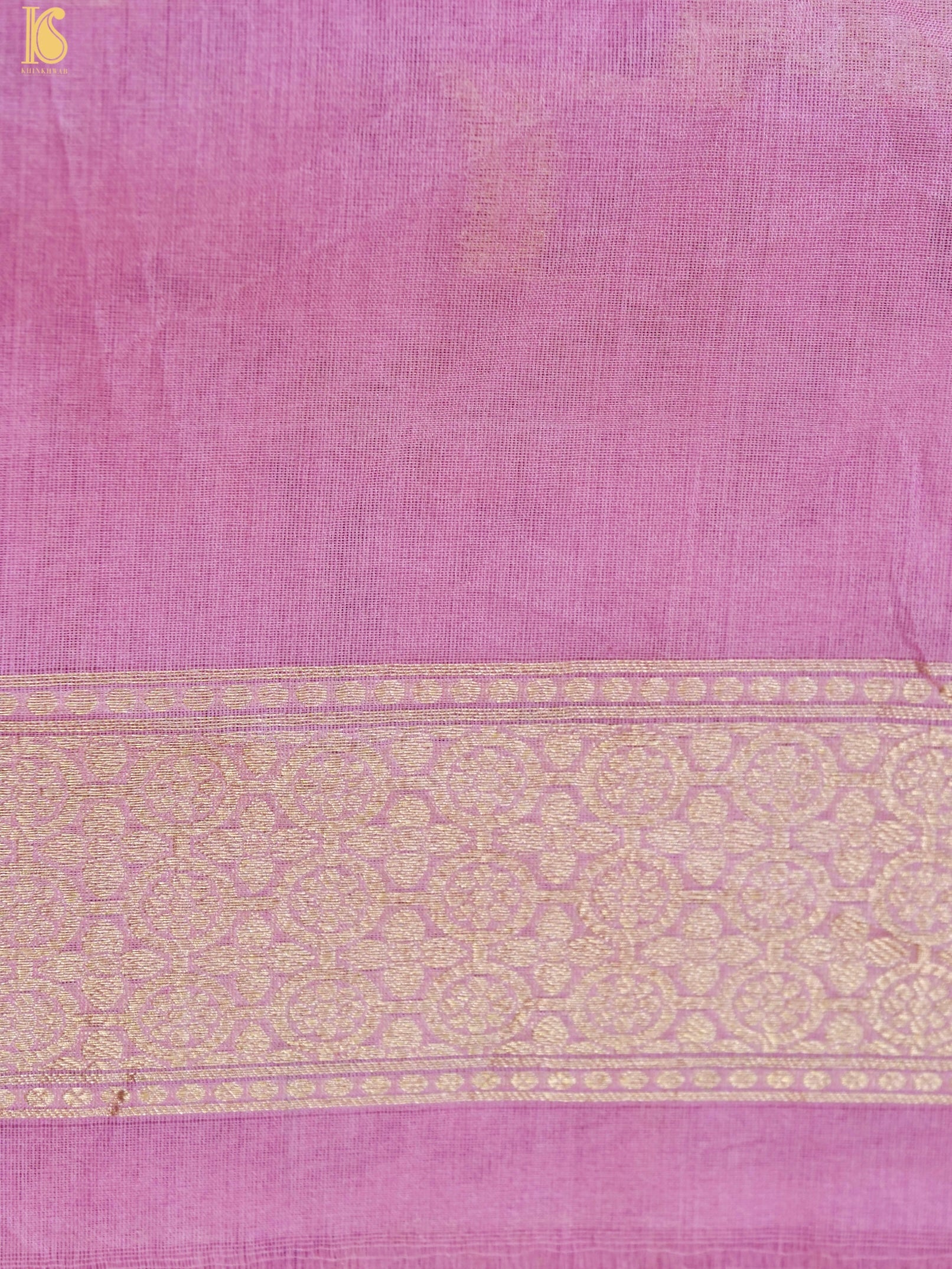 Handloom Kora Banarasi Ektara Saree