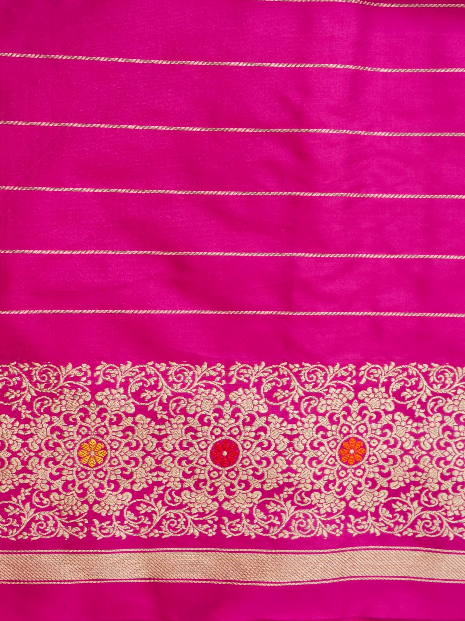 Handloom Banarasi Pure Katan Silk Kadwa Saree