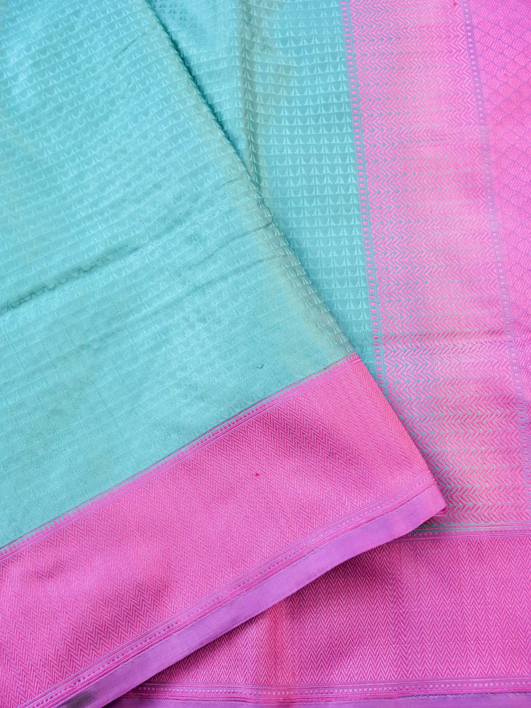 Handloom Banarasi Silk Sateen Tanchoi Saree with Resham - Khinkhwab