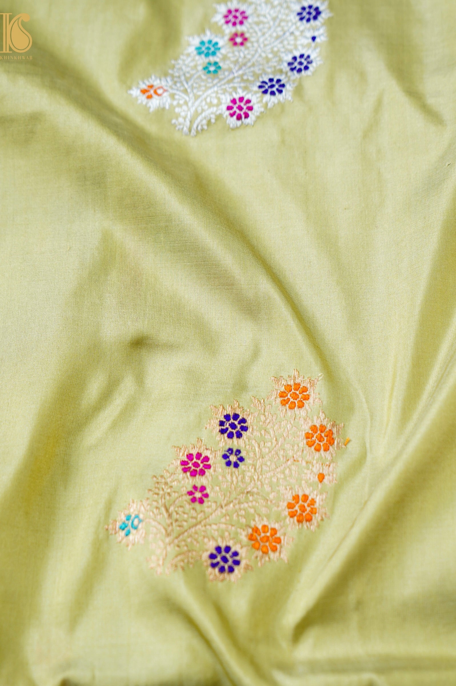 Handloom Banarasi Pure Katan Silk Kadwa Saree