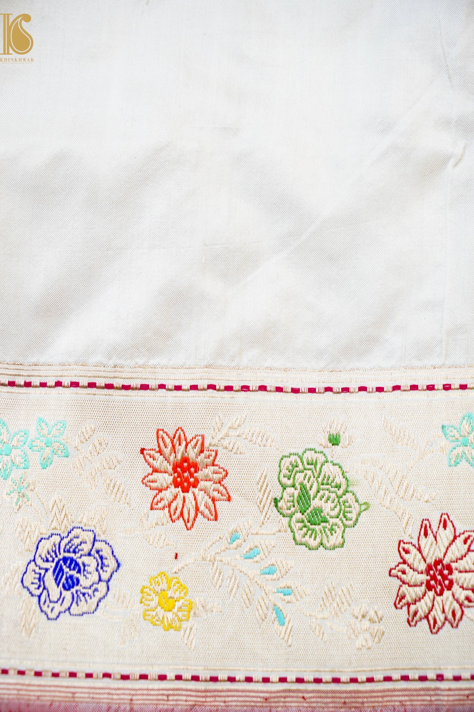 Handloom Banarasi Pure Katan Silk Dum Rangkat Kadwa Saree