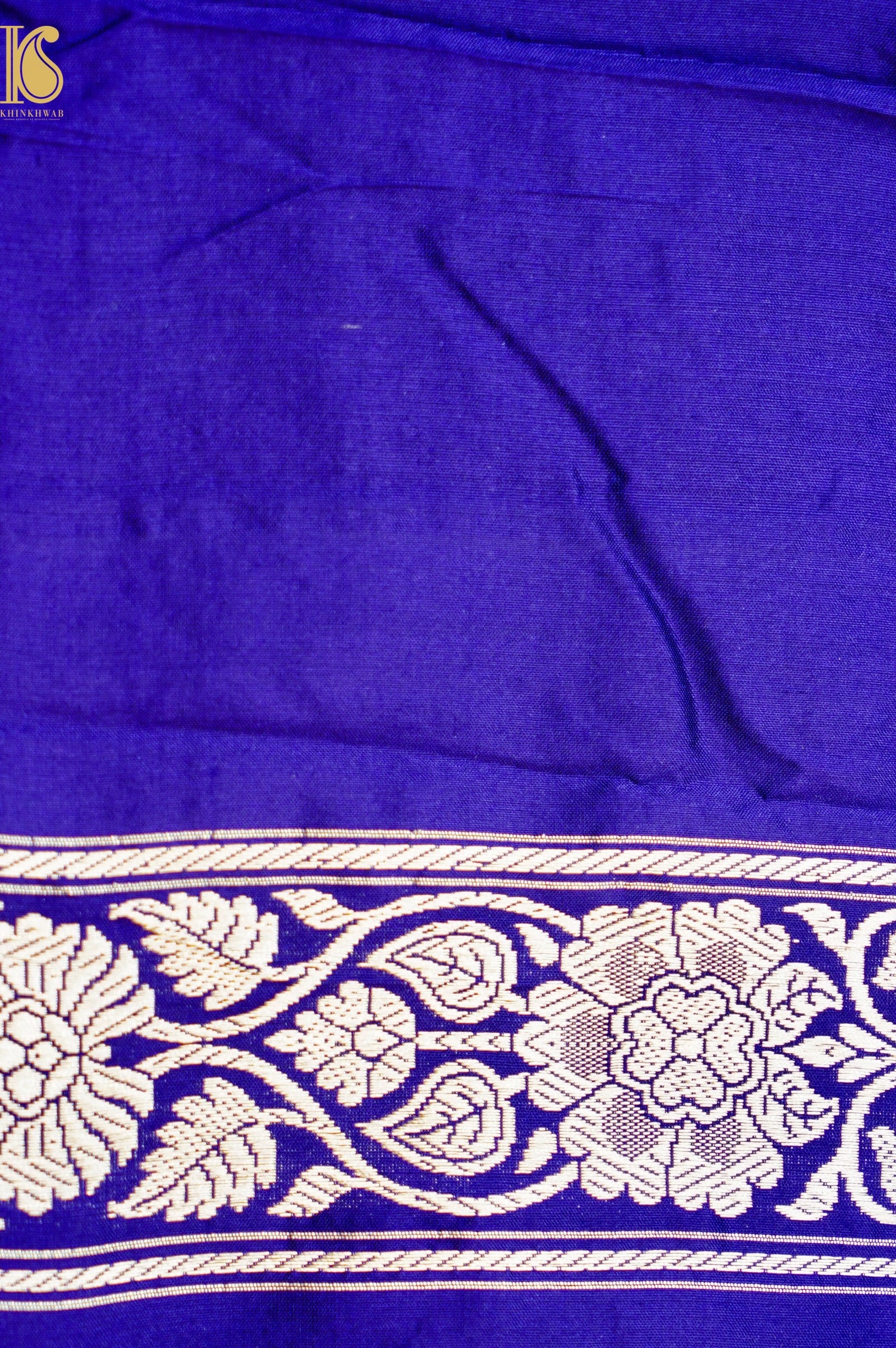 Handwoven Banarasi Katan Silk Kadwa Shikargah Saree