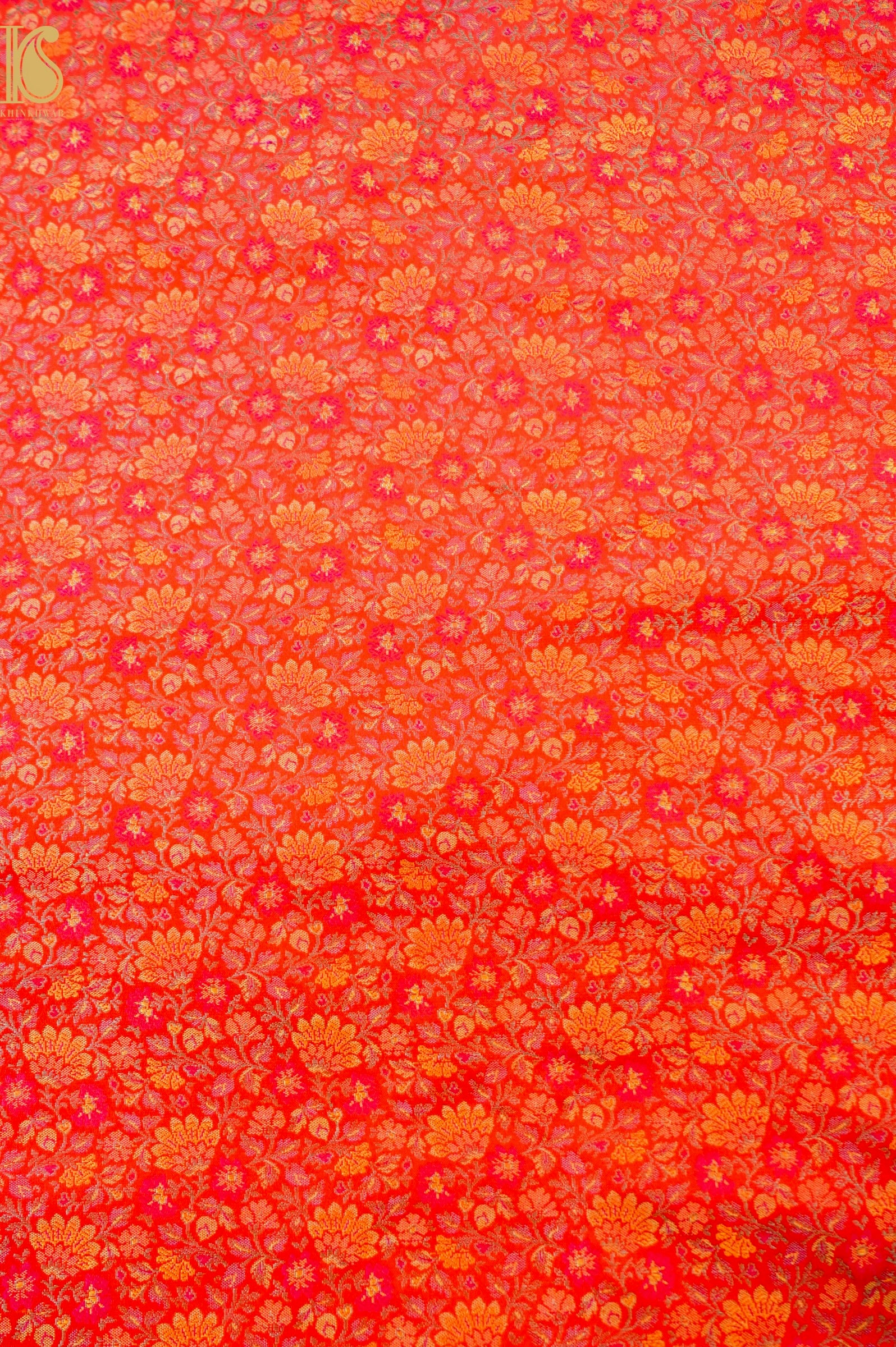 Handloom Banarasi Tanchoi Silk Parizaad Fabric