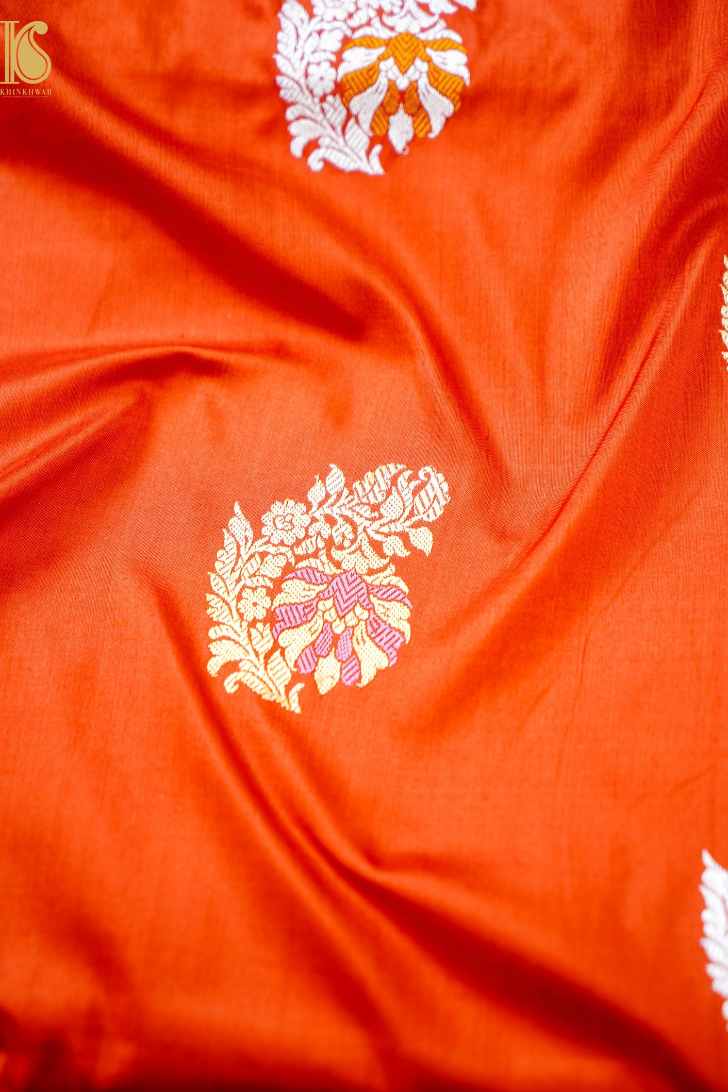 Handloom Banarasi Pure Katan Silk Kadwa Saree