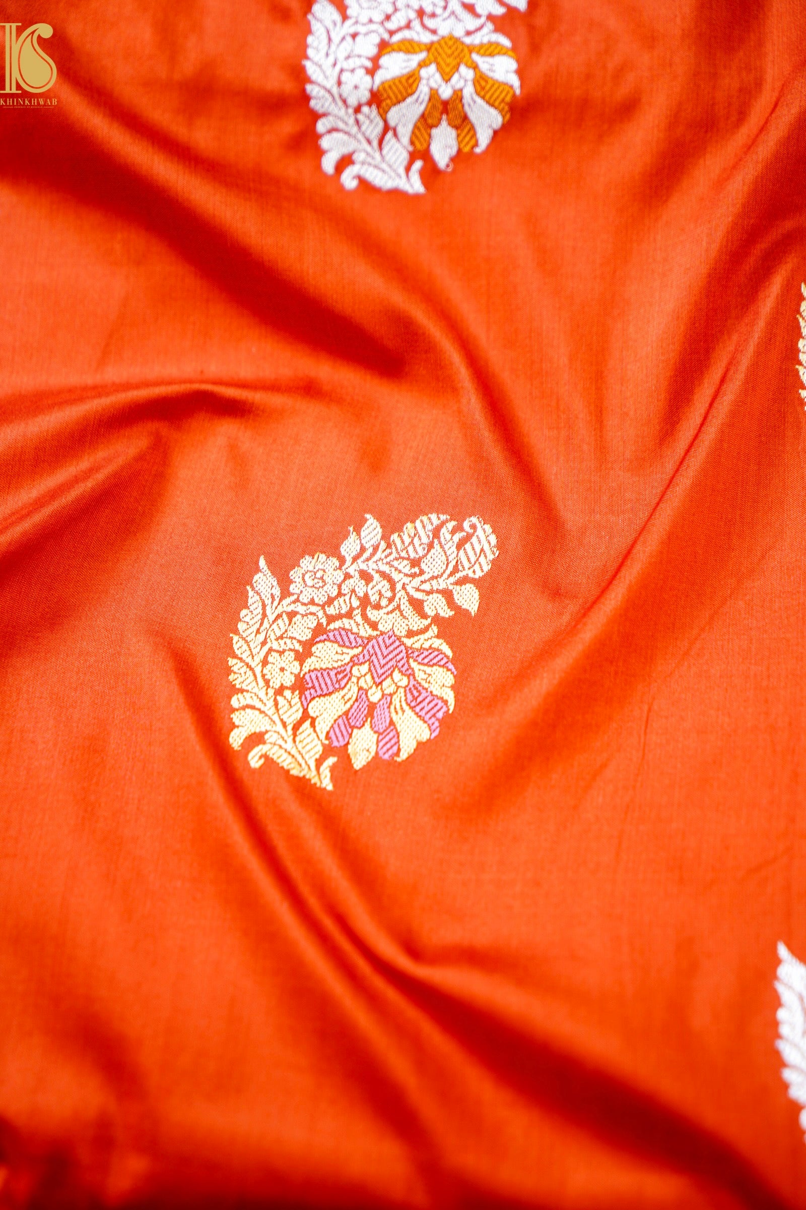 Handloom Banarasi Pure Katan Silk Kadwa Saree