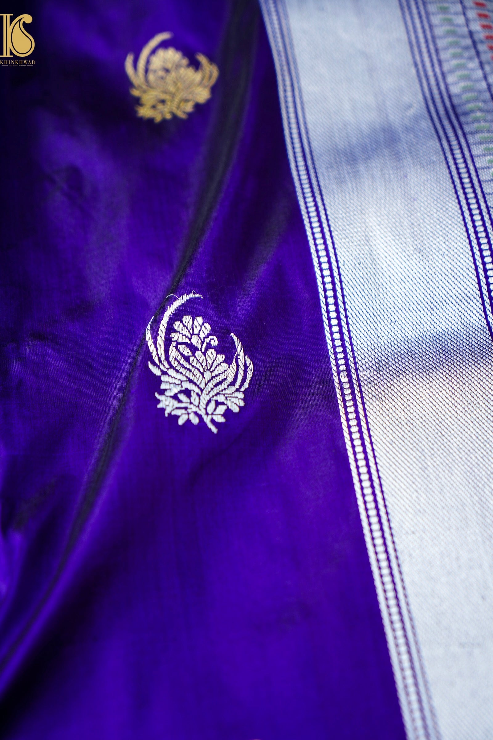Handloom Banarasi Pure Katan Silk Kadwa Saree