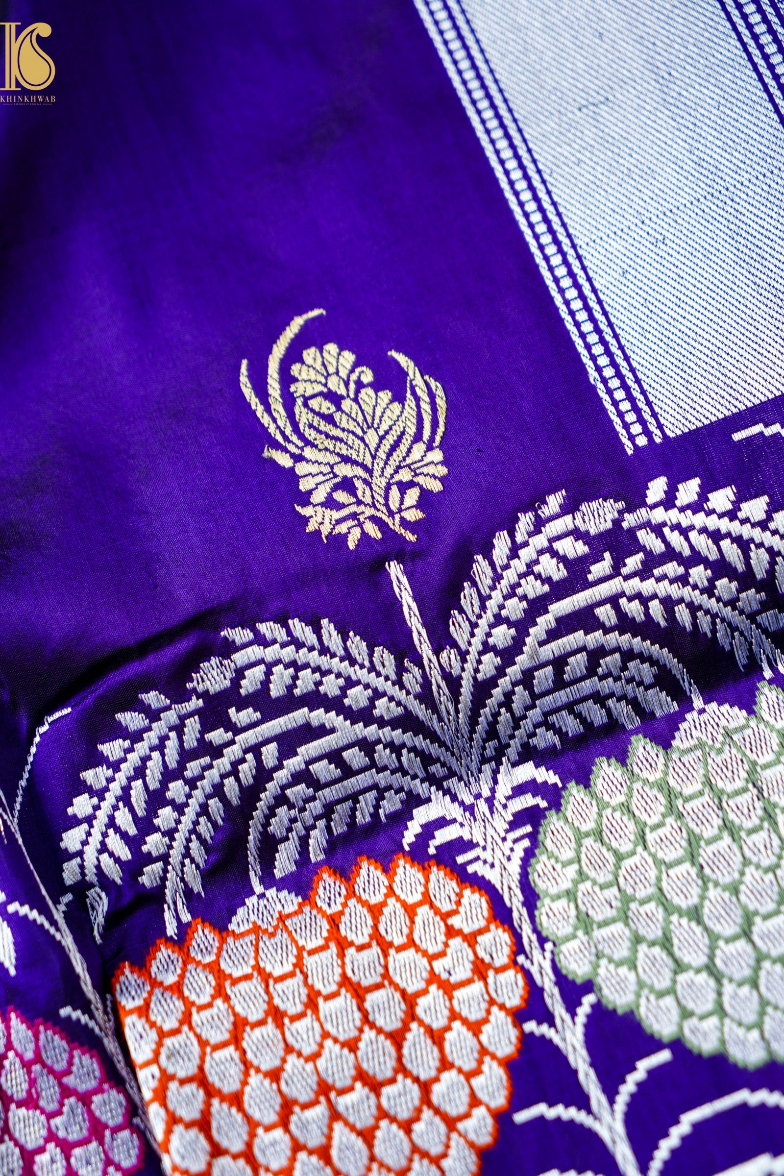 Handloom Banarasi Pure Katan Silk Kadwa Saree