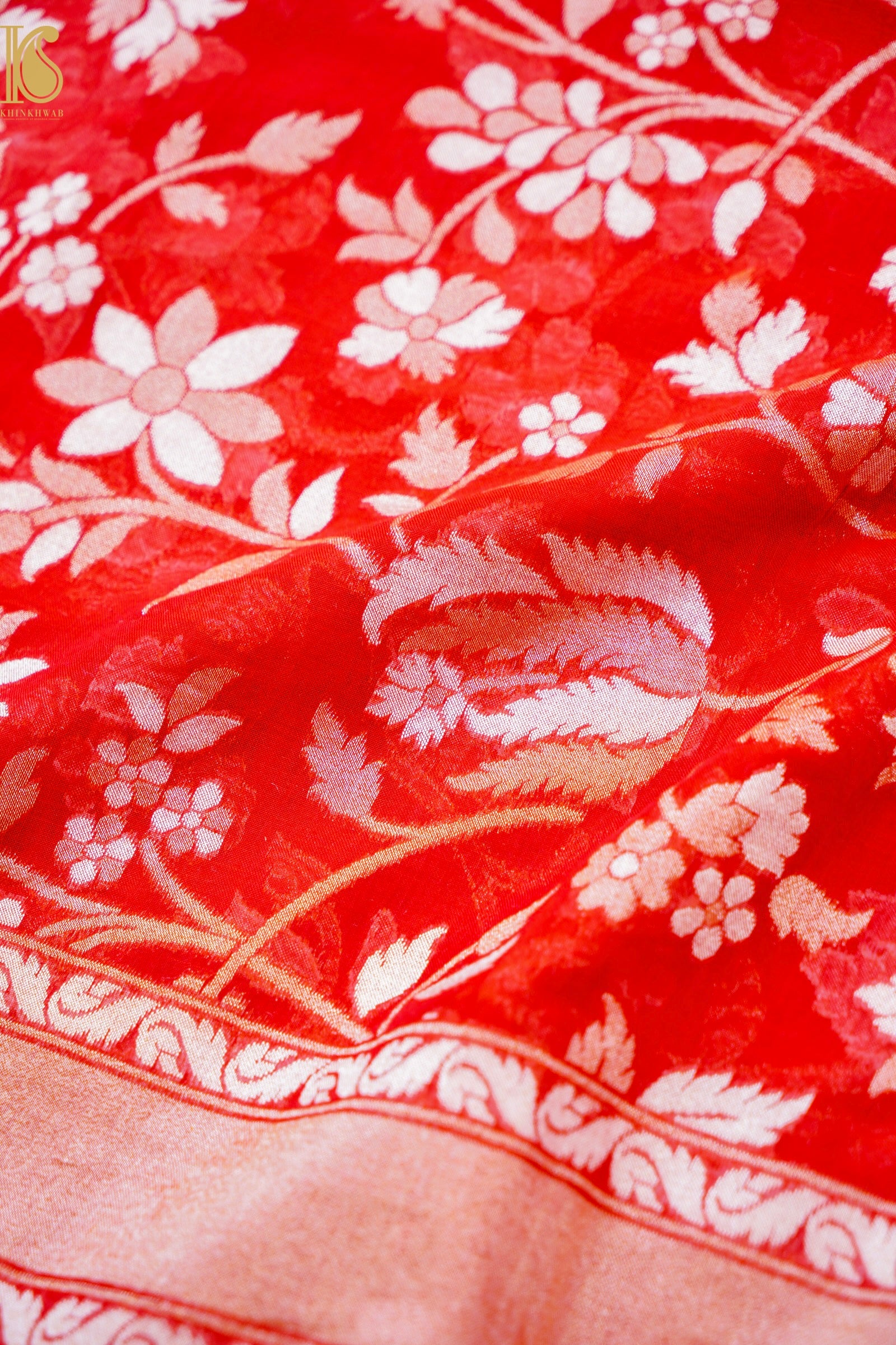 Banarasi Cotton Handloom Jamdani Ektara Saree