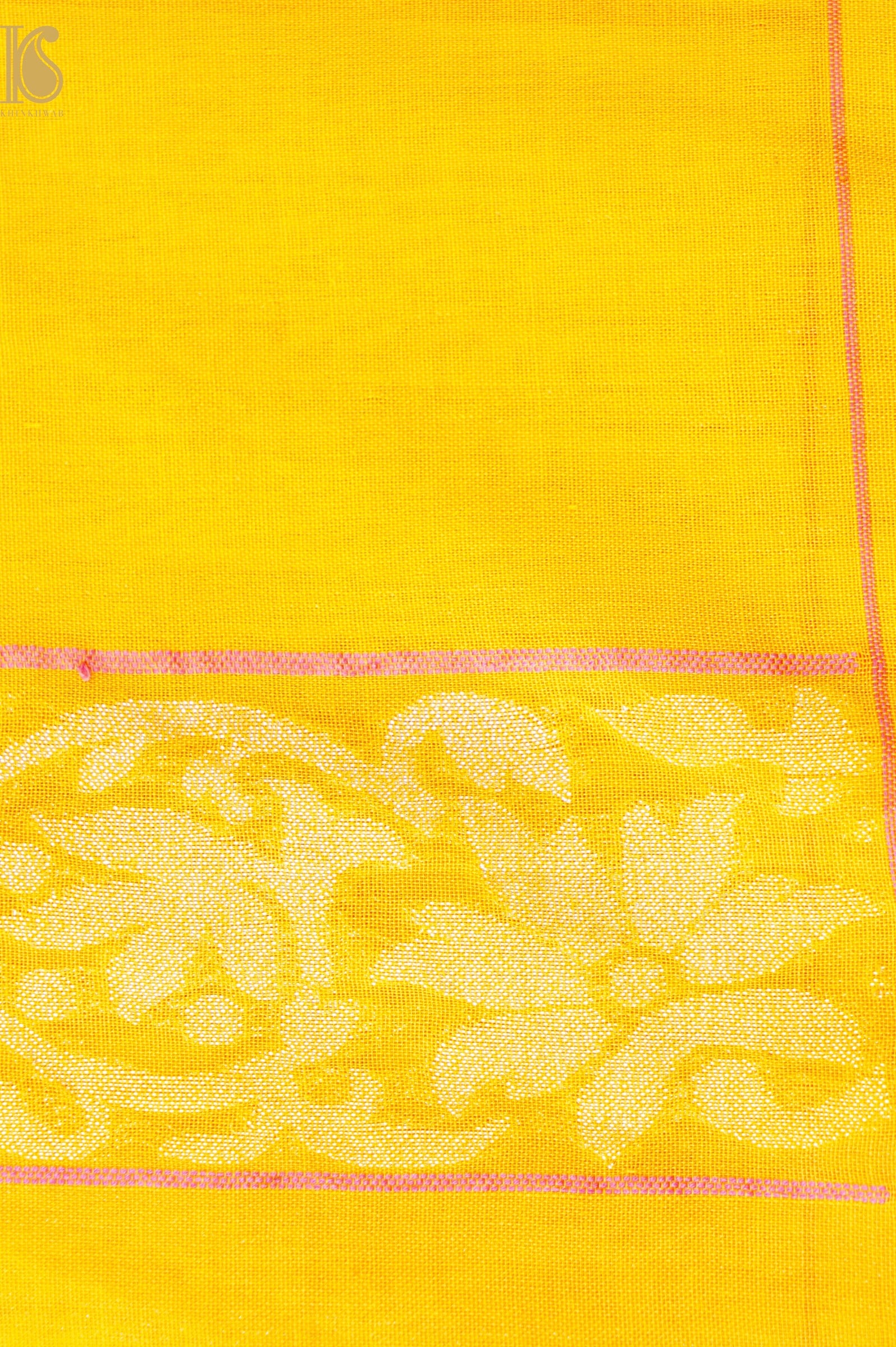 Banarasi Cotton Handloom Jamdani Ektara Saree
