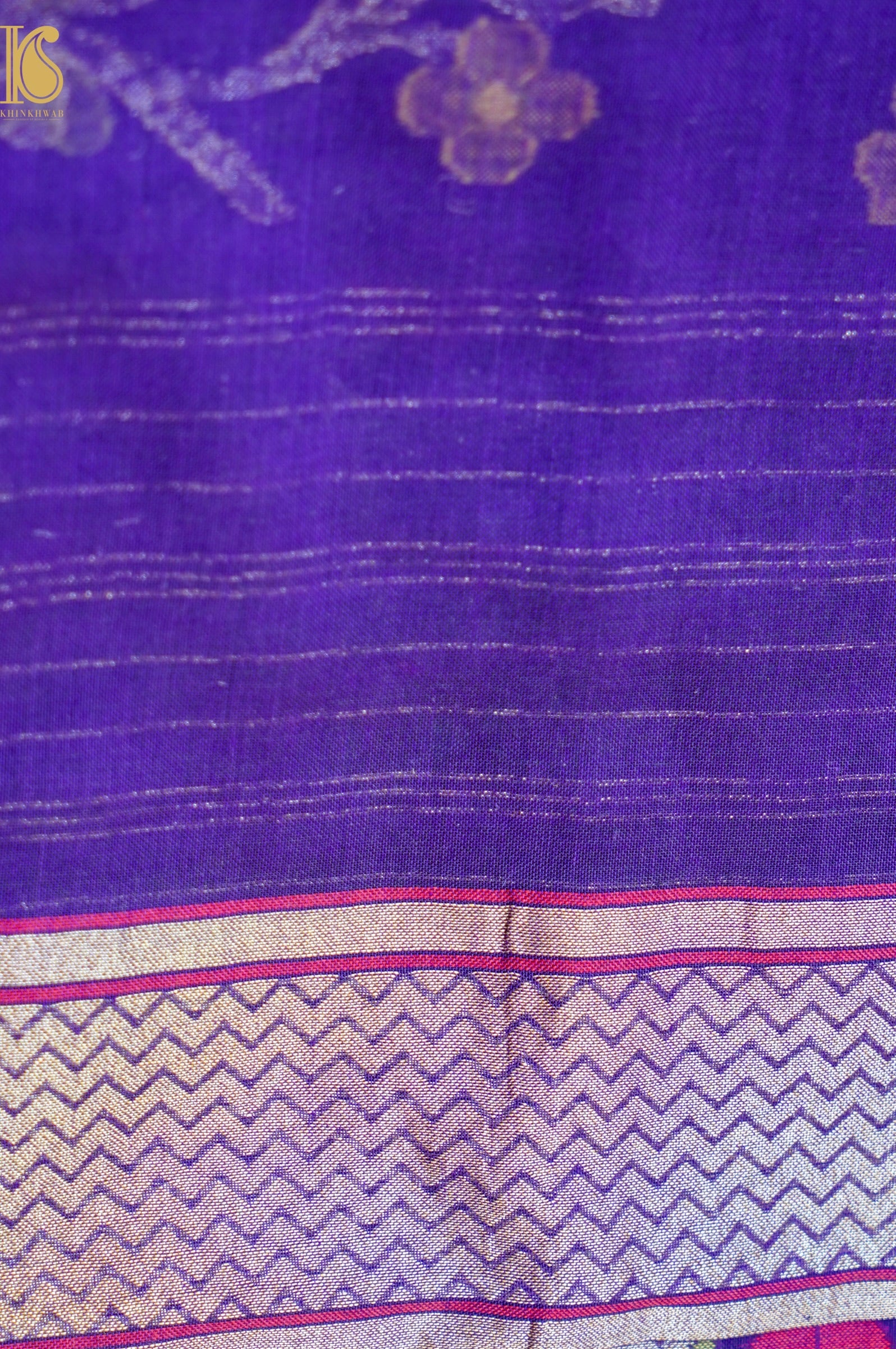 Banarasi Cotton Handloom Jamdani Ektara Saree