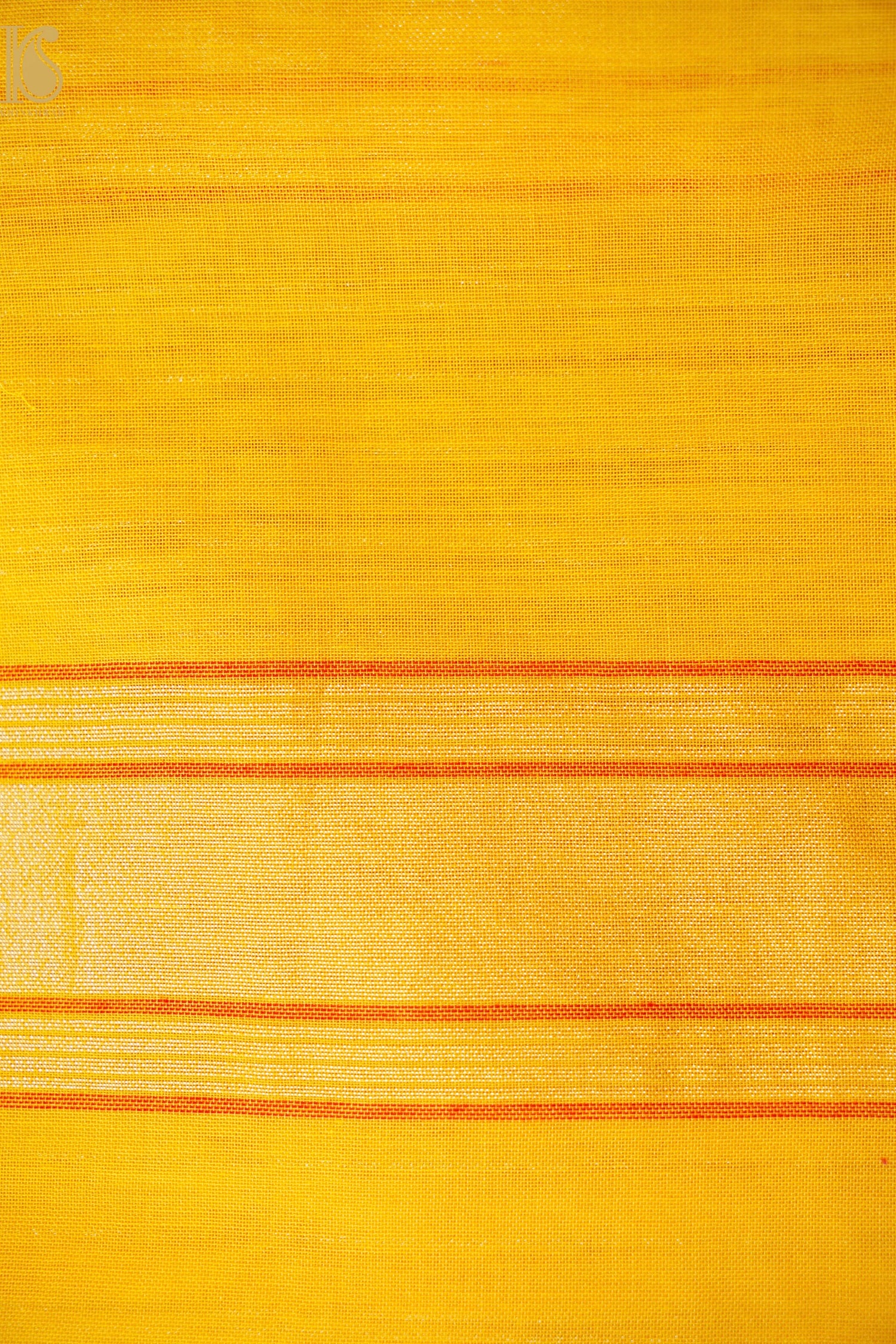 Banarasi Cotton Handloom Kadwa Ektara Konya Saree
