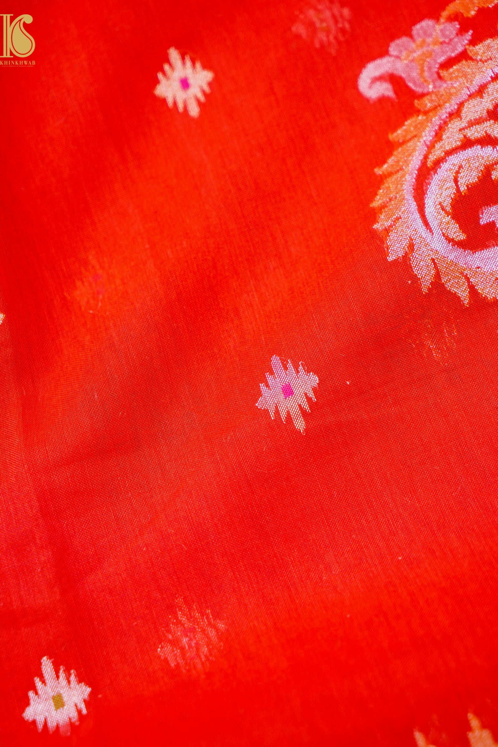 Banarasi Cotton Handloom Kadwa Ektara Konya Saree