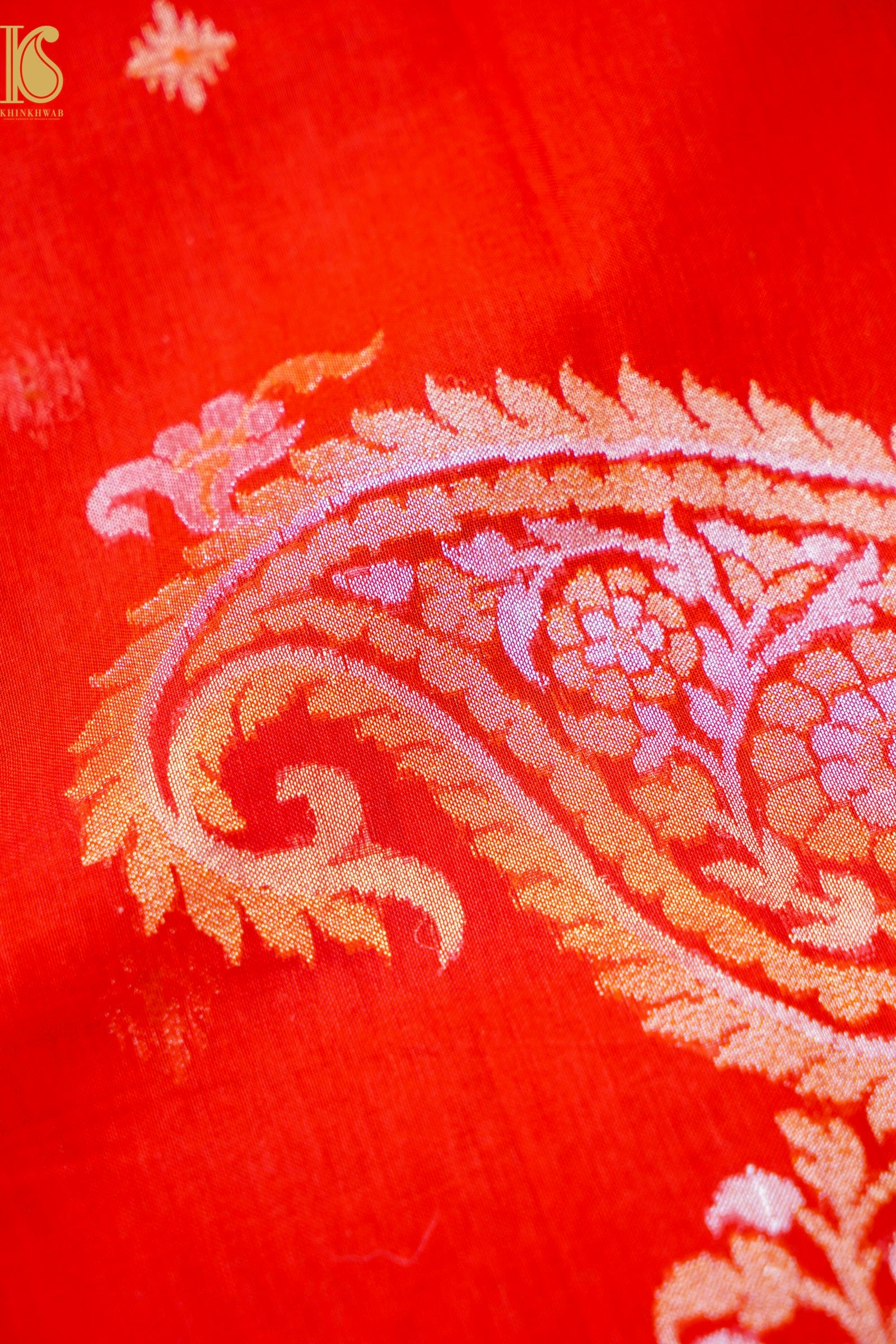 Banarasi Cotton Handloom Kadwa Ektara Konya Saree