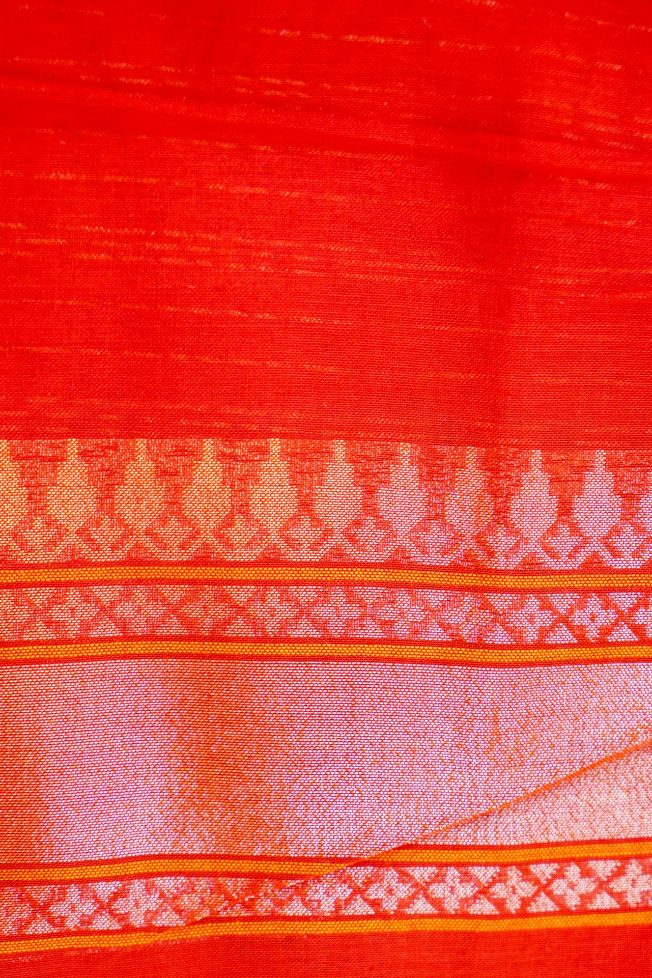 Banarasi Cotton Handloom Kadwa Ektara Konya Saree