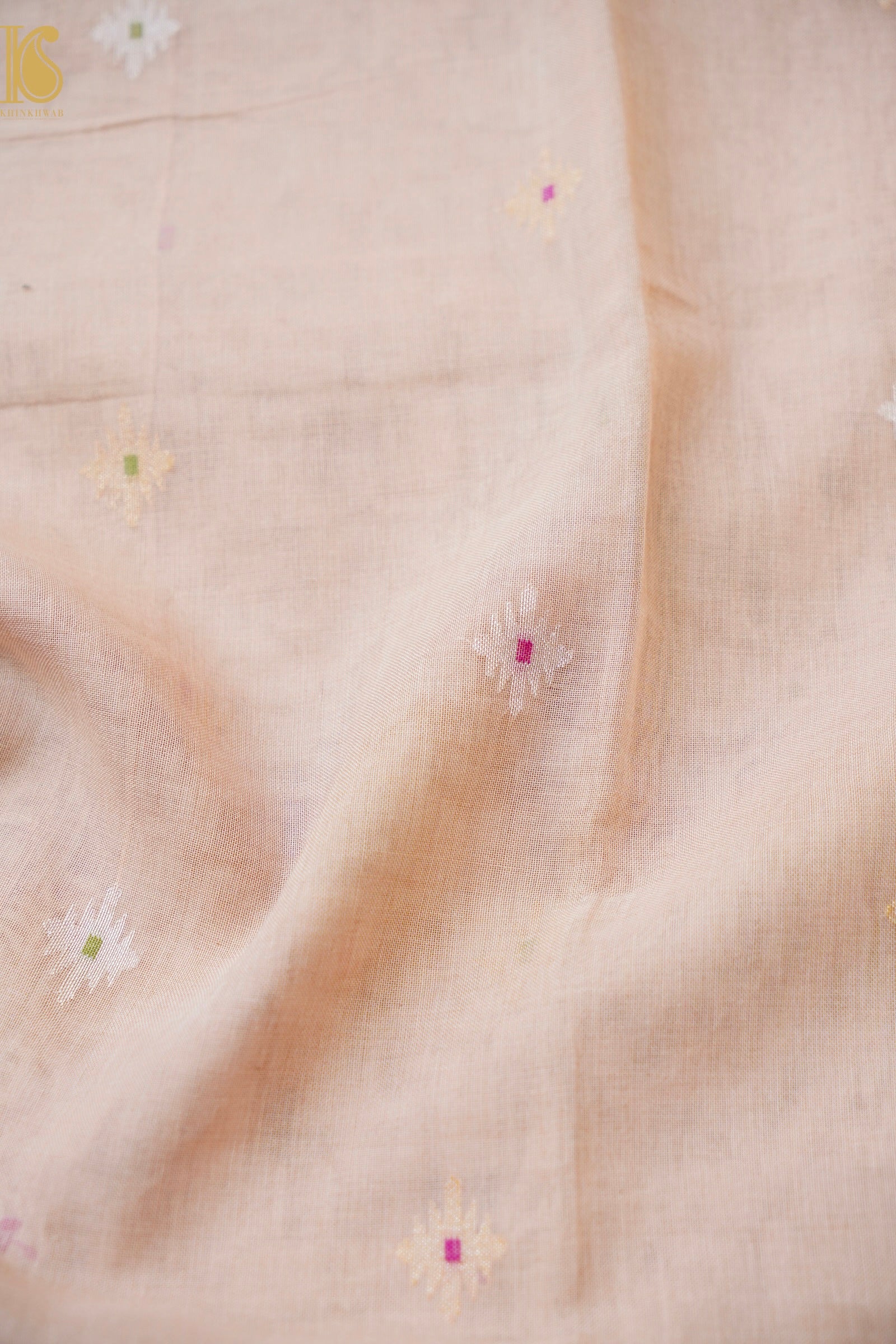 Banarasi Cotton Handloom Kadwa Ektara Konya Saree