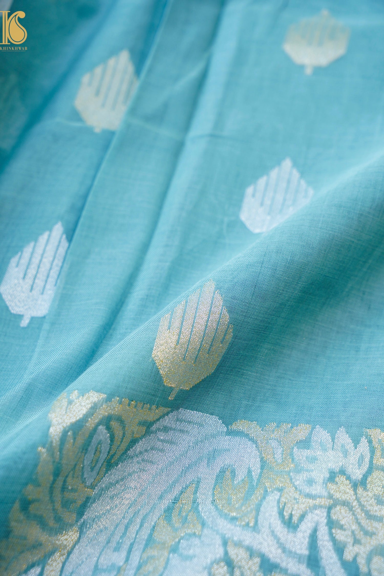 Banarasi Cotton Handloom Kadwa Ektara Konya Saree