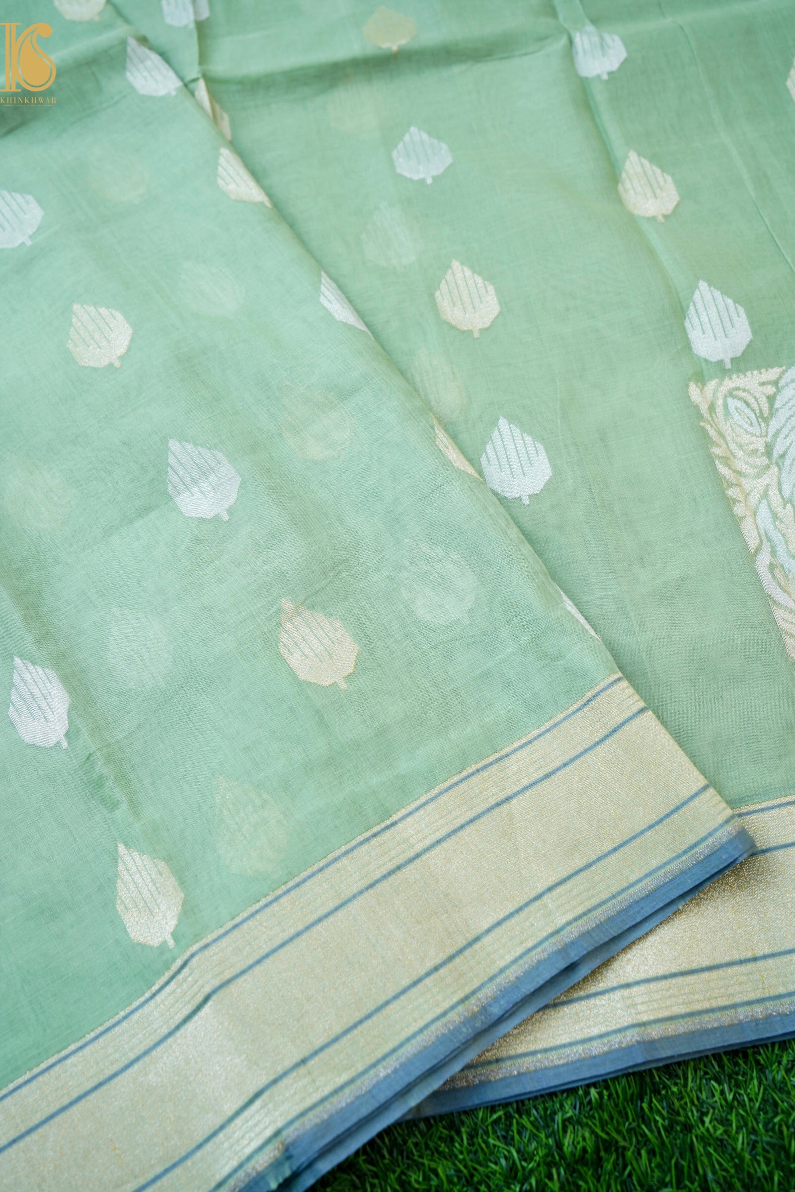 Banarasi Cotton Handloom Kadwa Ektara Konya Saree