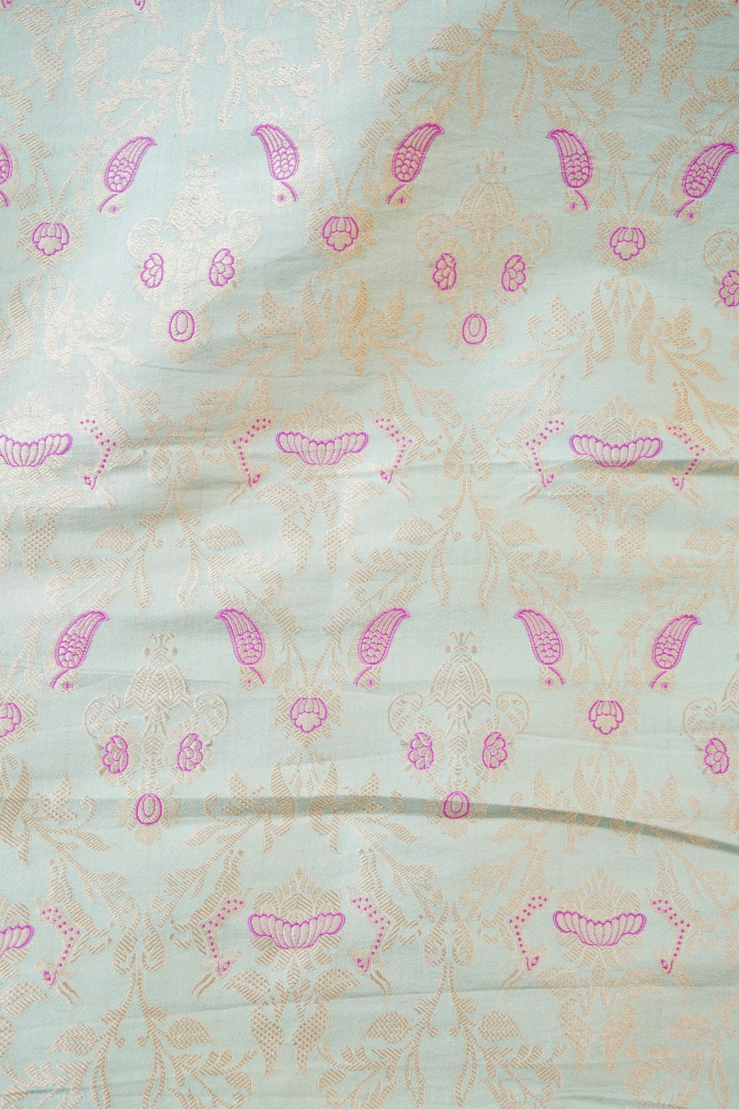 Handloom Banarasi Katan Silk Kalidar Vanrajni Lehenga