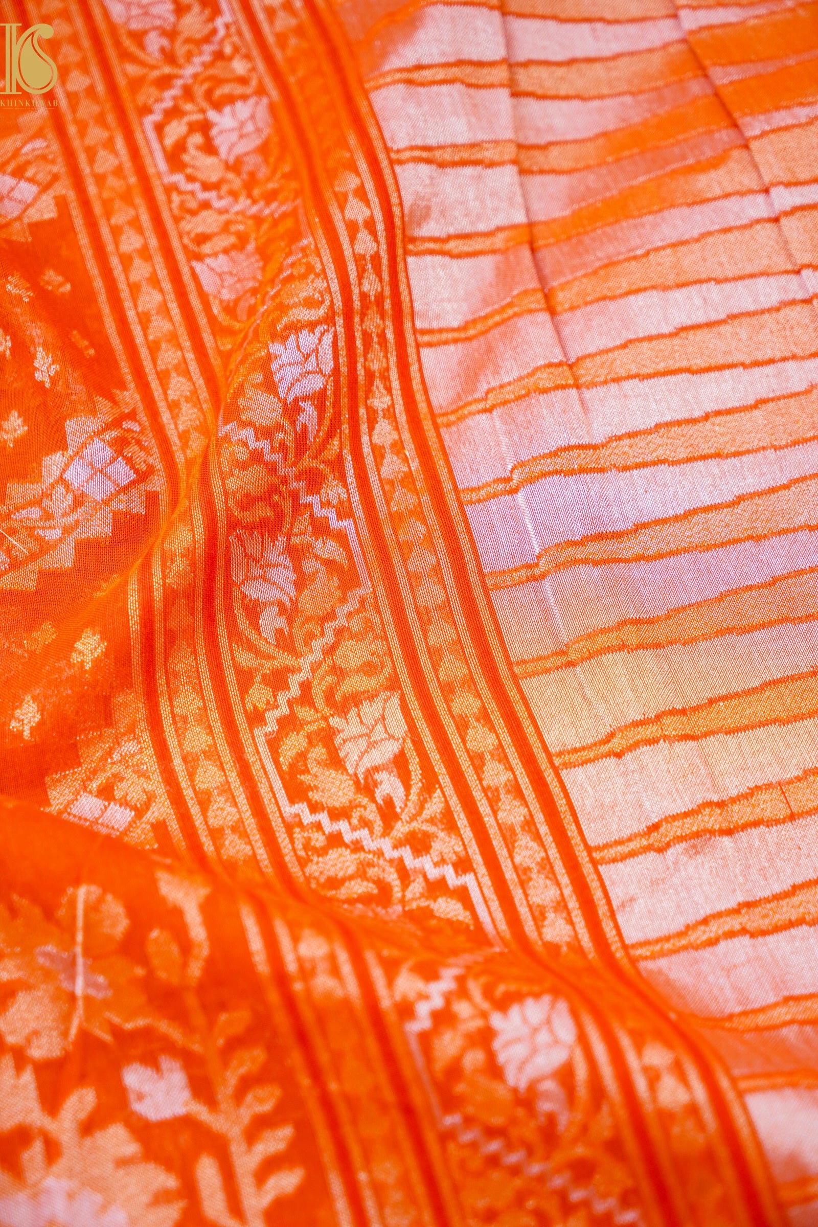 Banarasi Cotton Handloom Jamdani Ektara Saree