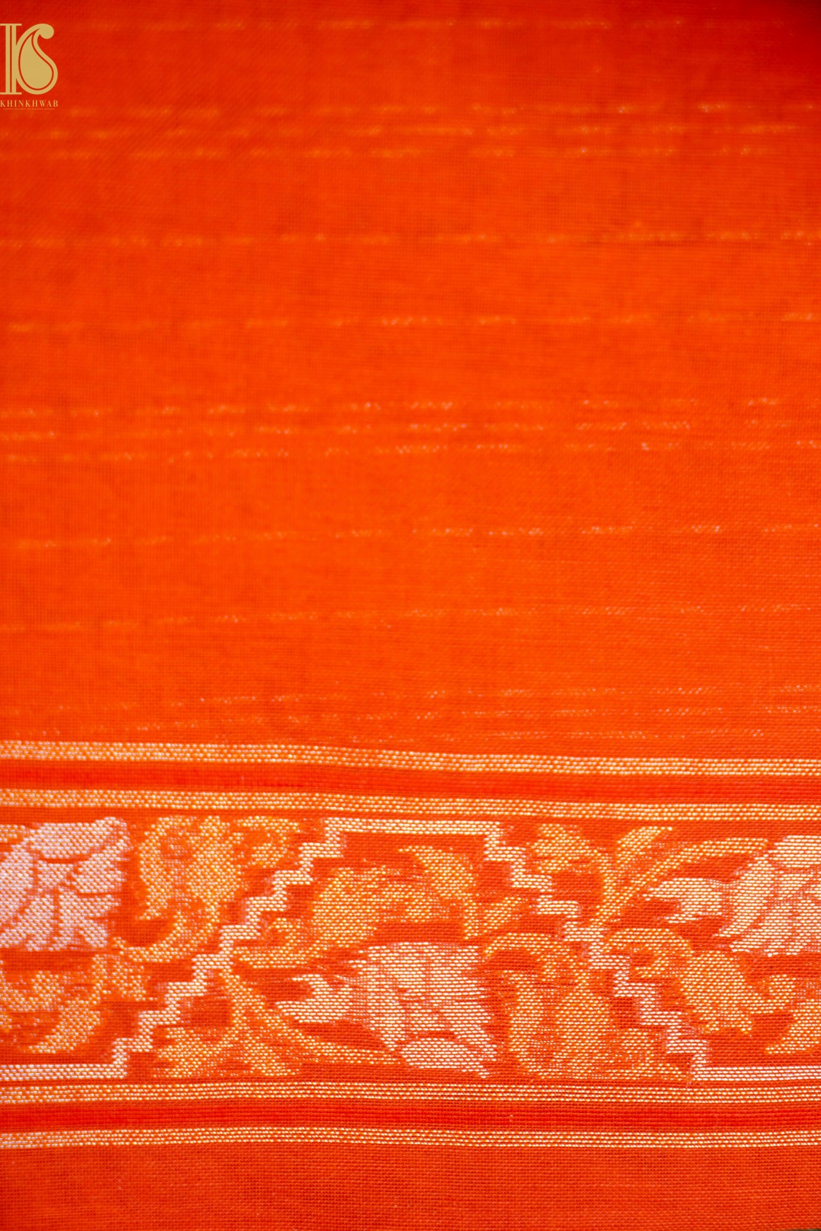Banarasi Cotton Handloom Jamdani Ektara Saree