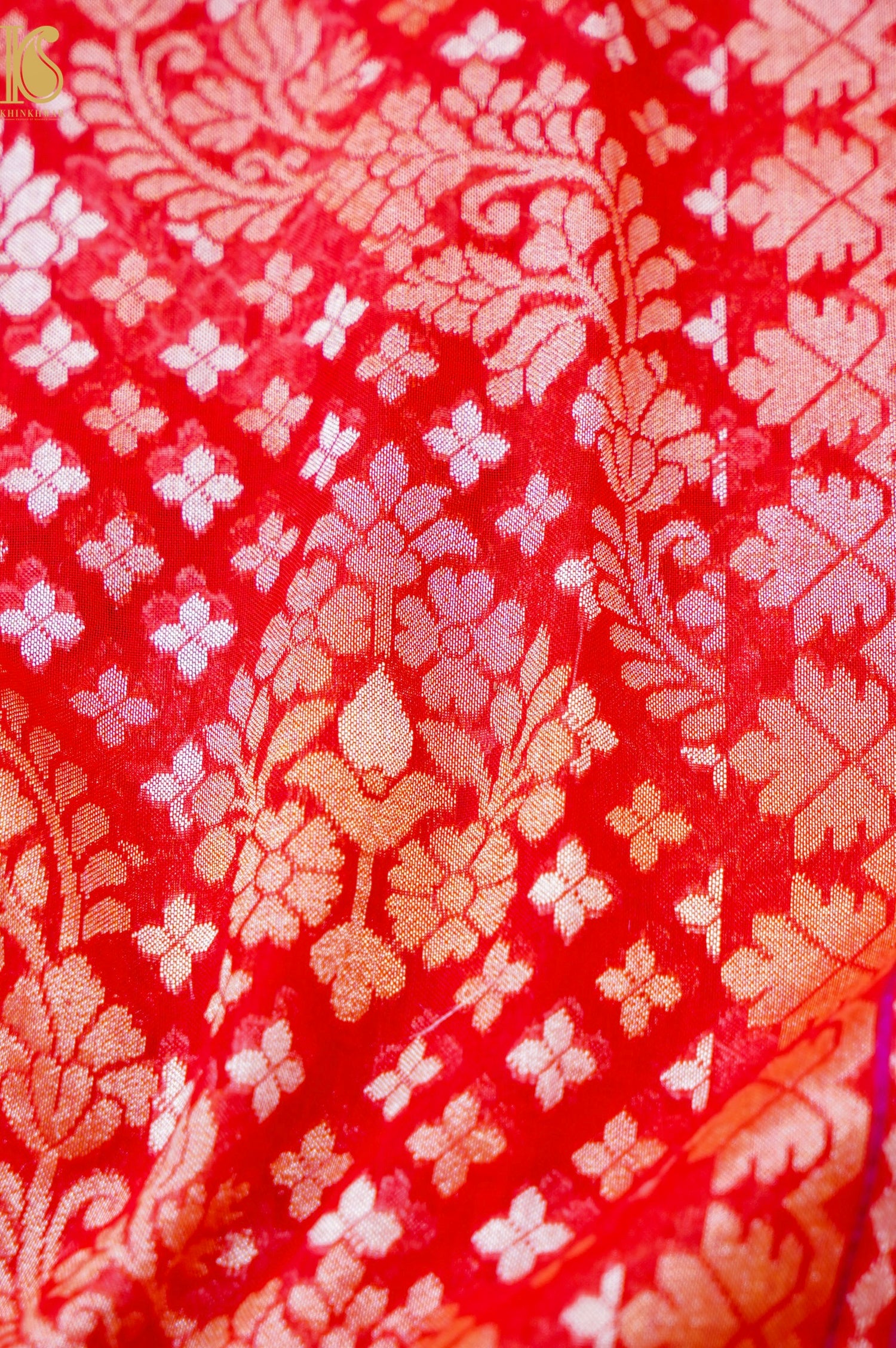 Banarasi Cotton Handloom Jamdani Ektara Saree
