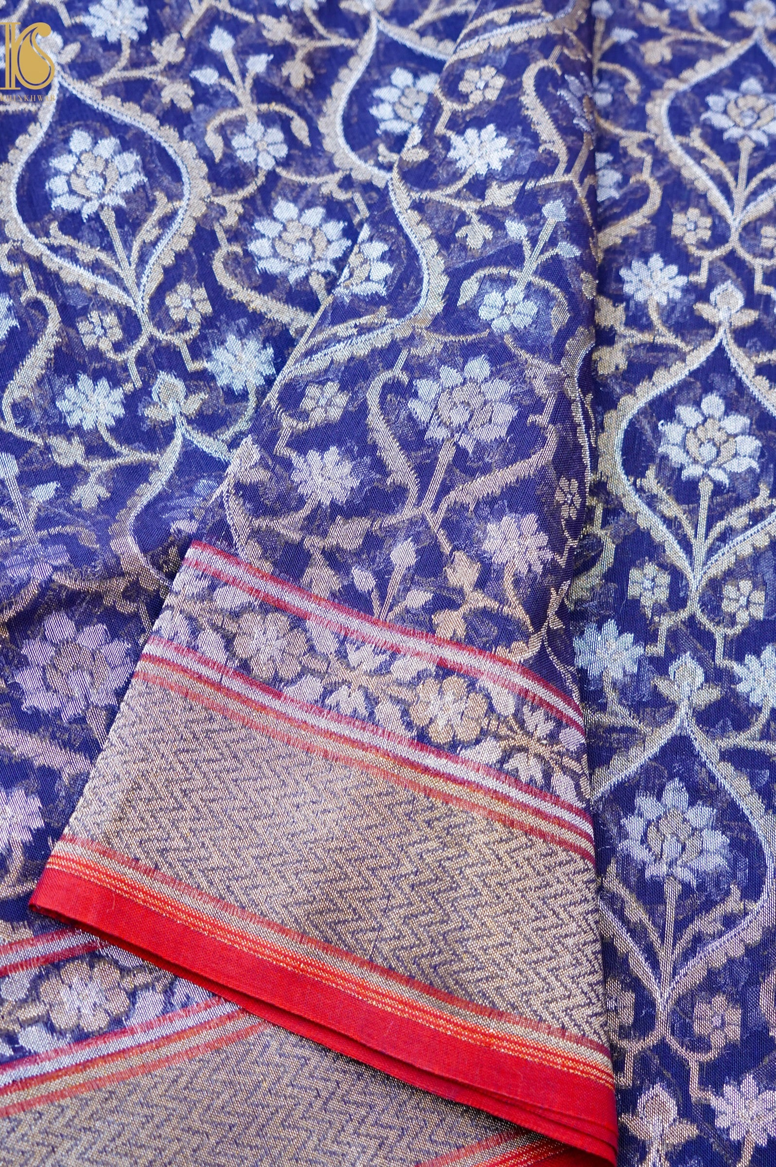 Banarasi Cotton Handloom Jamdani Ektara Saree