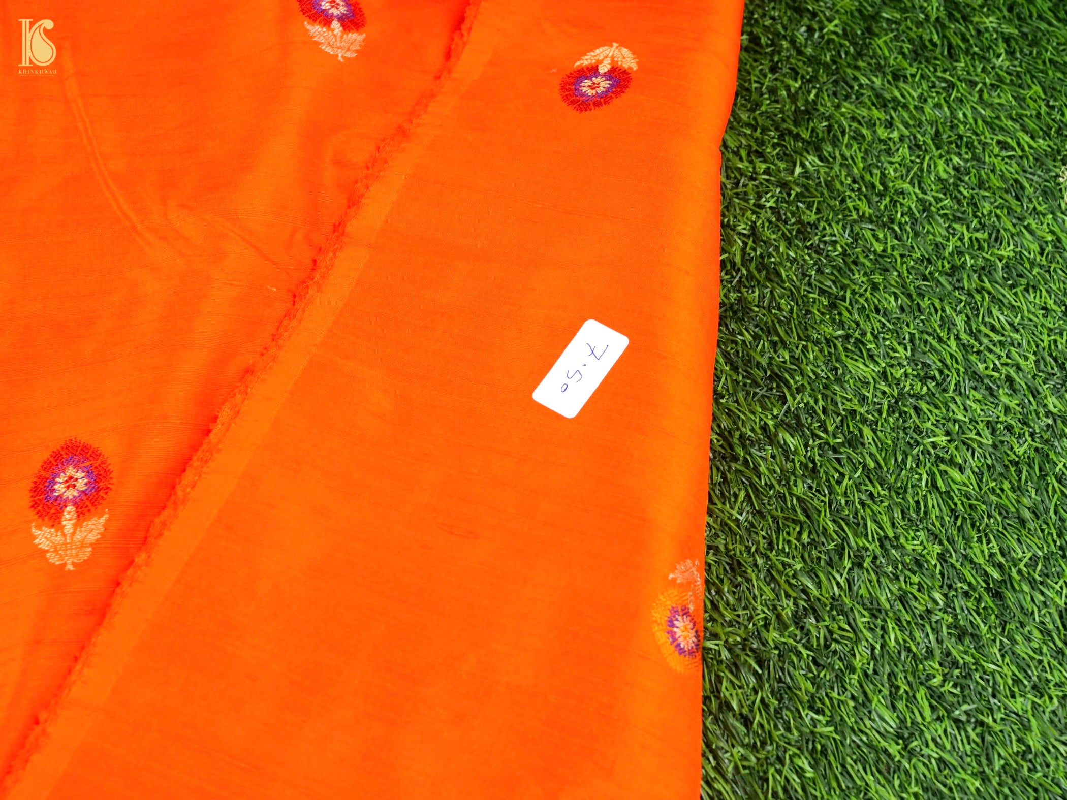Pure Raw Silk Banarasi Fabric
