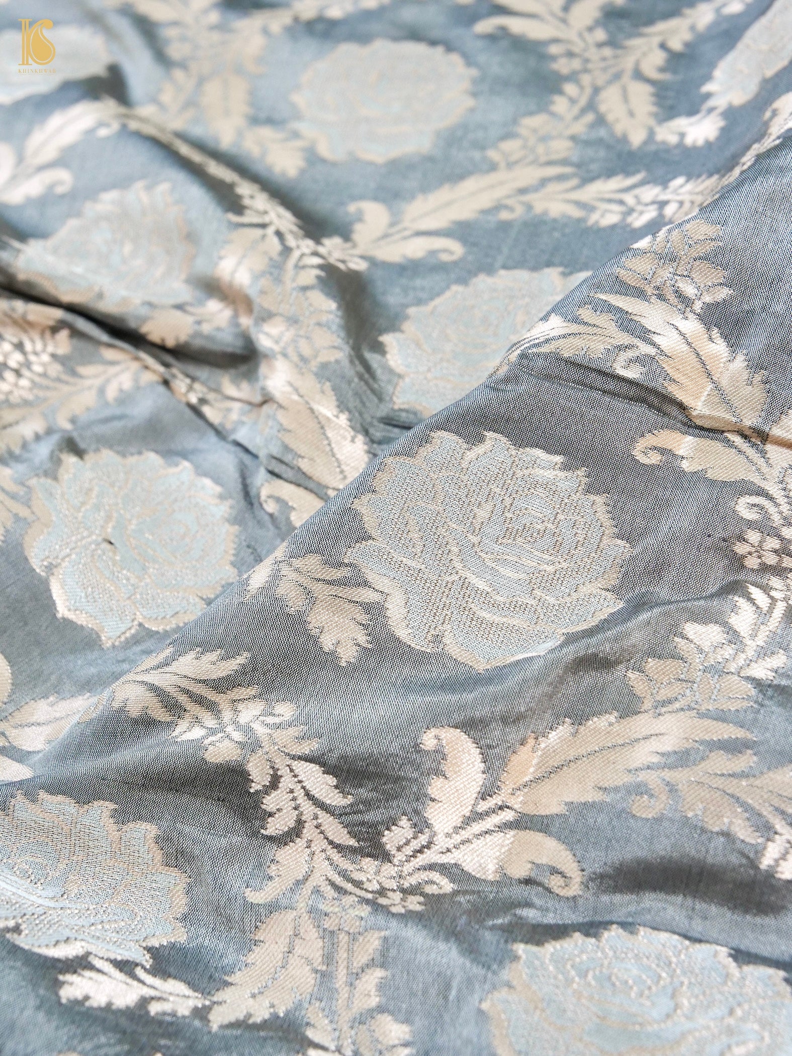 Handloom Pure Brocade Banarasi Fabric